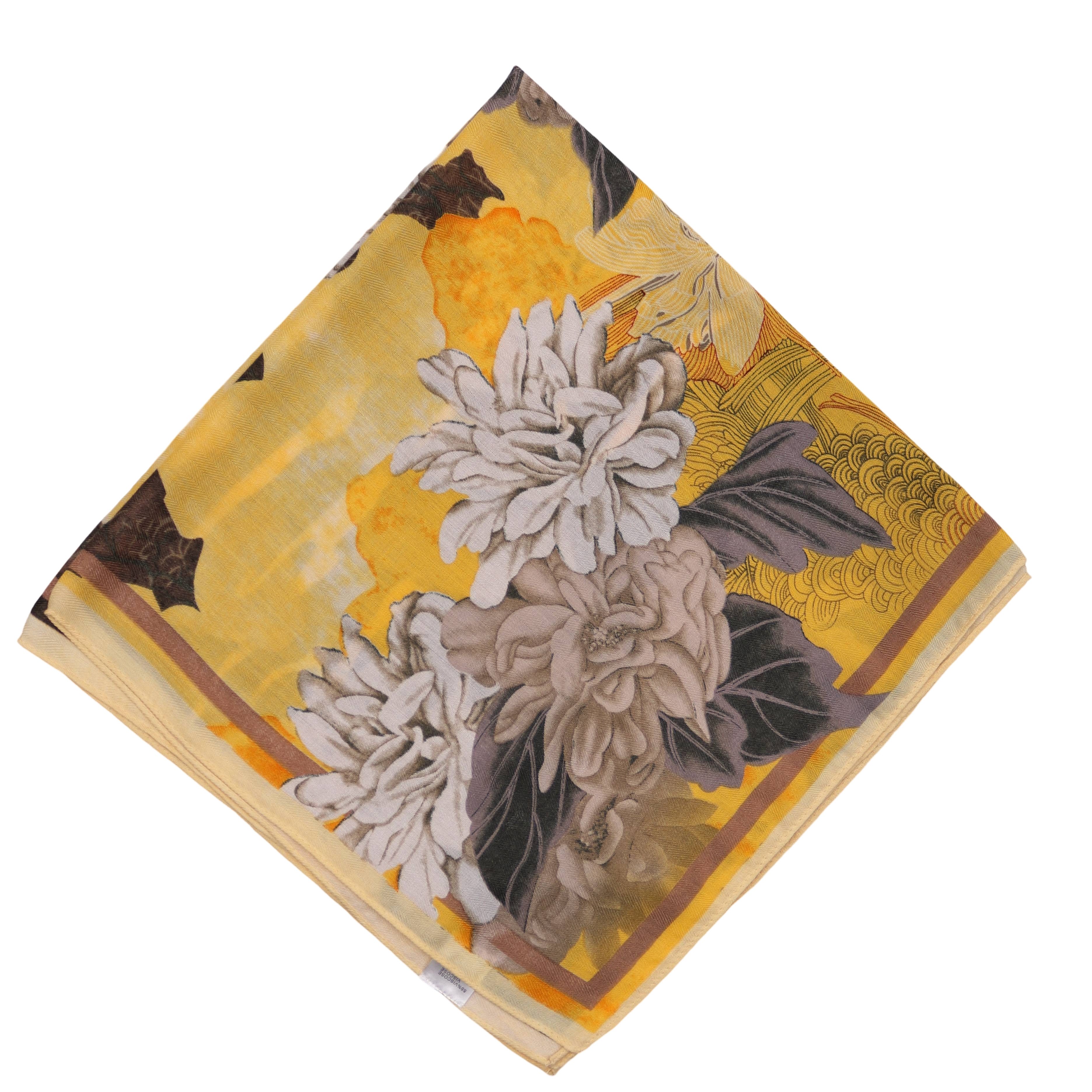 MIRROSI Nickituch Vierecktuch ca. 70x70cm wunderschöne Mustern, Damen Halstuch ideal für Frühling, Sommer oder Herbst