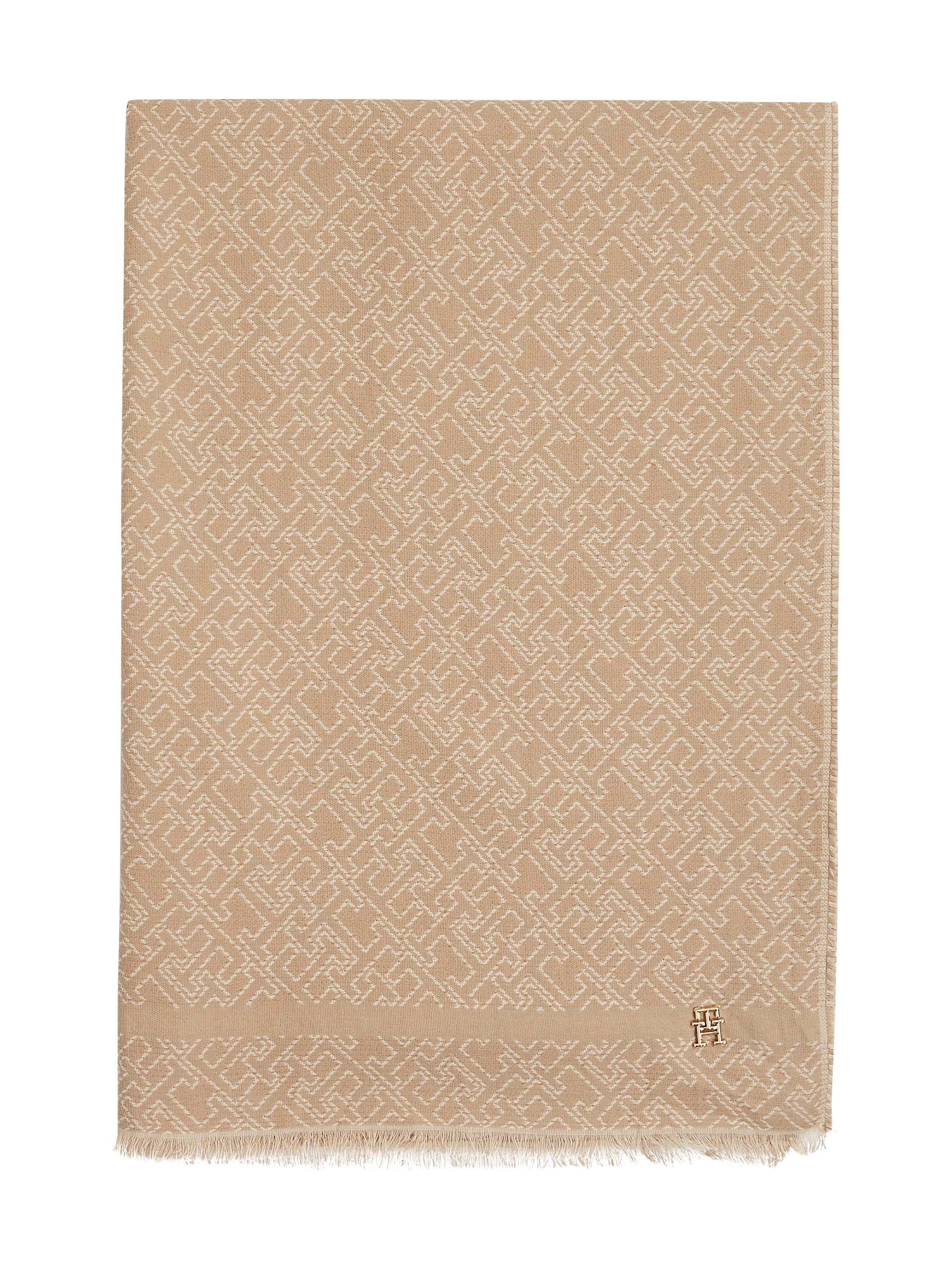 Tommy Hilfiger Schal TH MONOGRAM SCARF, günstig online kaufen
