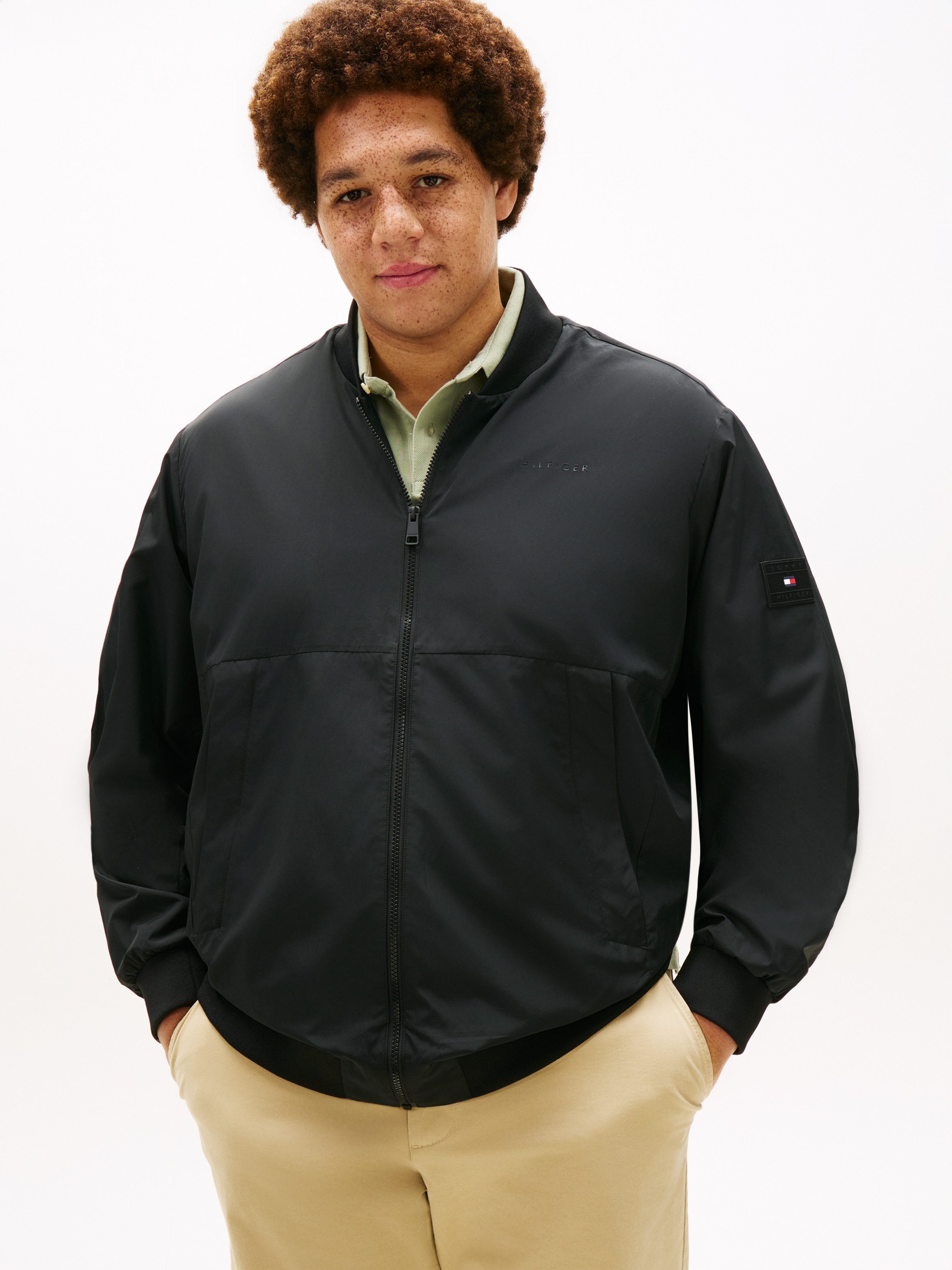 Tommy Hilfiger Big & Tall Bomberjacke BRANDED BOMBER Regular fit für große Größen