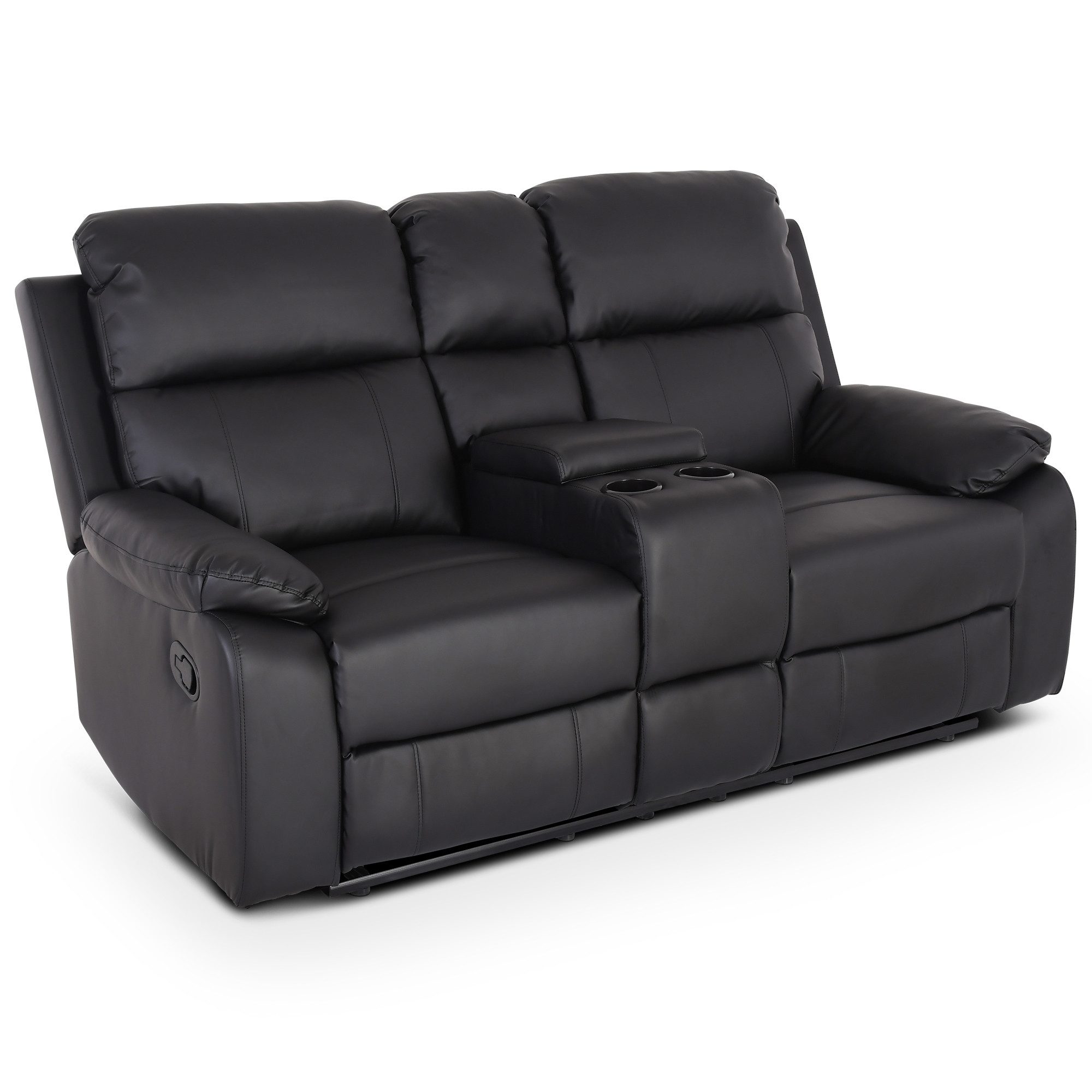 Raburg 2-Sitzer Kinosessel, 2er-Fernsehsessel, mechanisch, Flix, mit Relaxfunktion, für 2 Personen, Belastbarkeit je Sitzplatz 150 kg