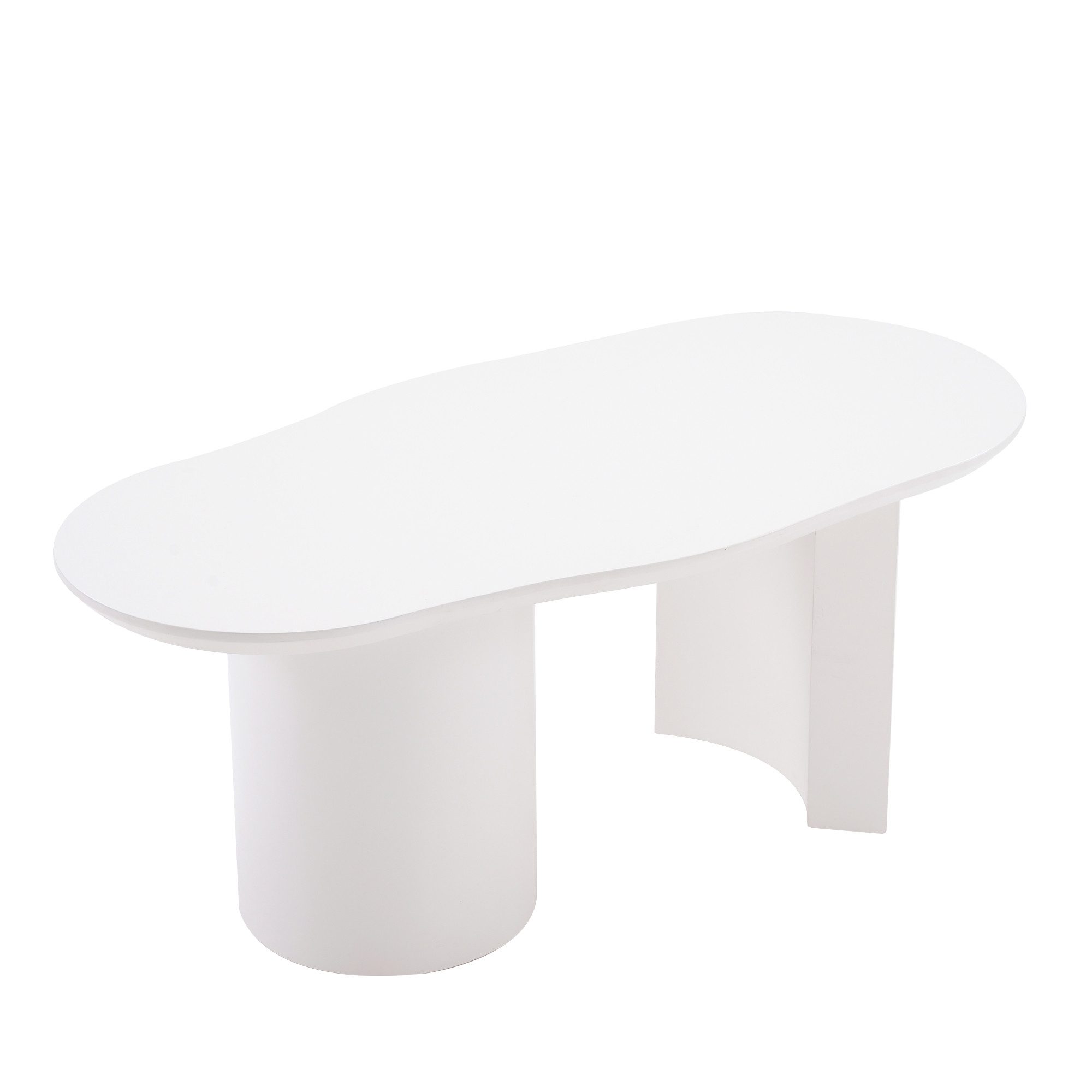 Merax Couchtisch Wolke (1-St), Beistelltisch Scandi, Wohnzimmertisch, Kaffetisch, Breite:100cm