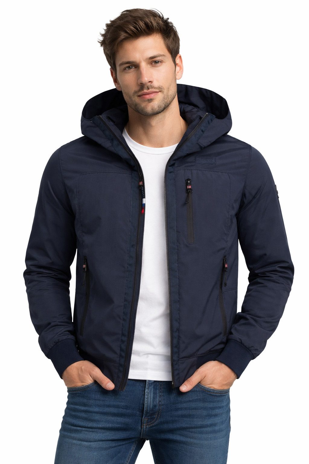 geographical norway Blouson Herren Jacke Übergangsjacke Outdoor Herbst Jacke Regen Sommer