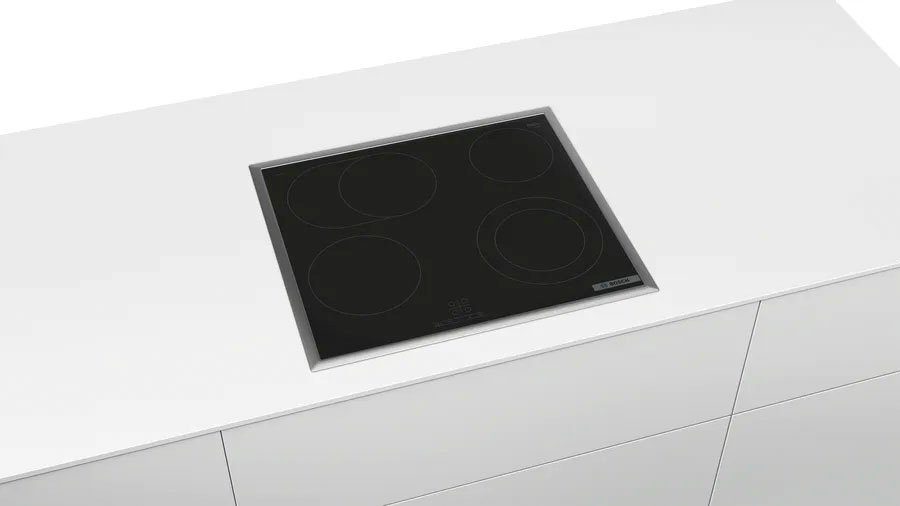 BOSCH Elektro-Kochfeld Serie 4 PKN645BA2E, Einfaches Einstellen der benötigten Leistungsstufe dank Touch Select