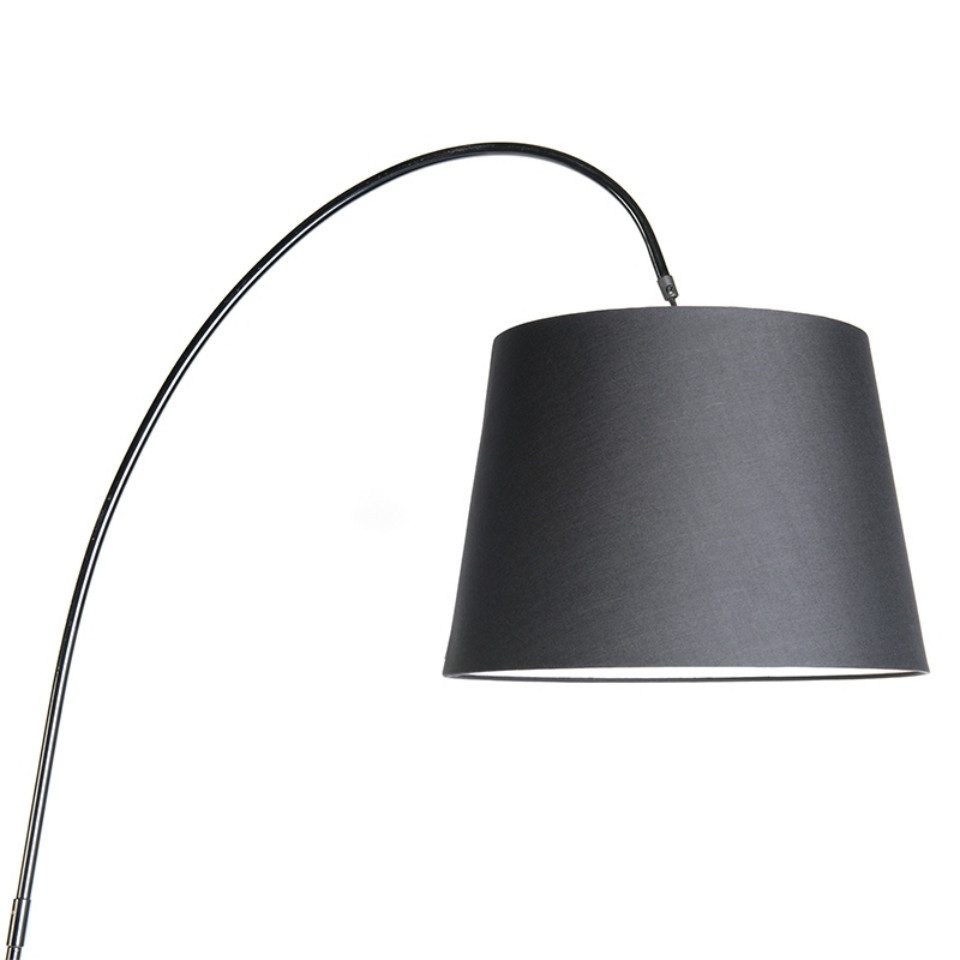 Qazqa Stehlampe Bend, ohne Leuchtmittel, E27, günstig online kaufen