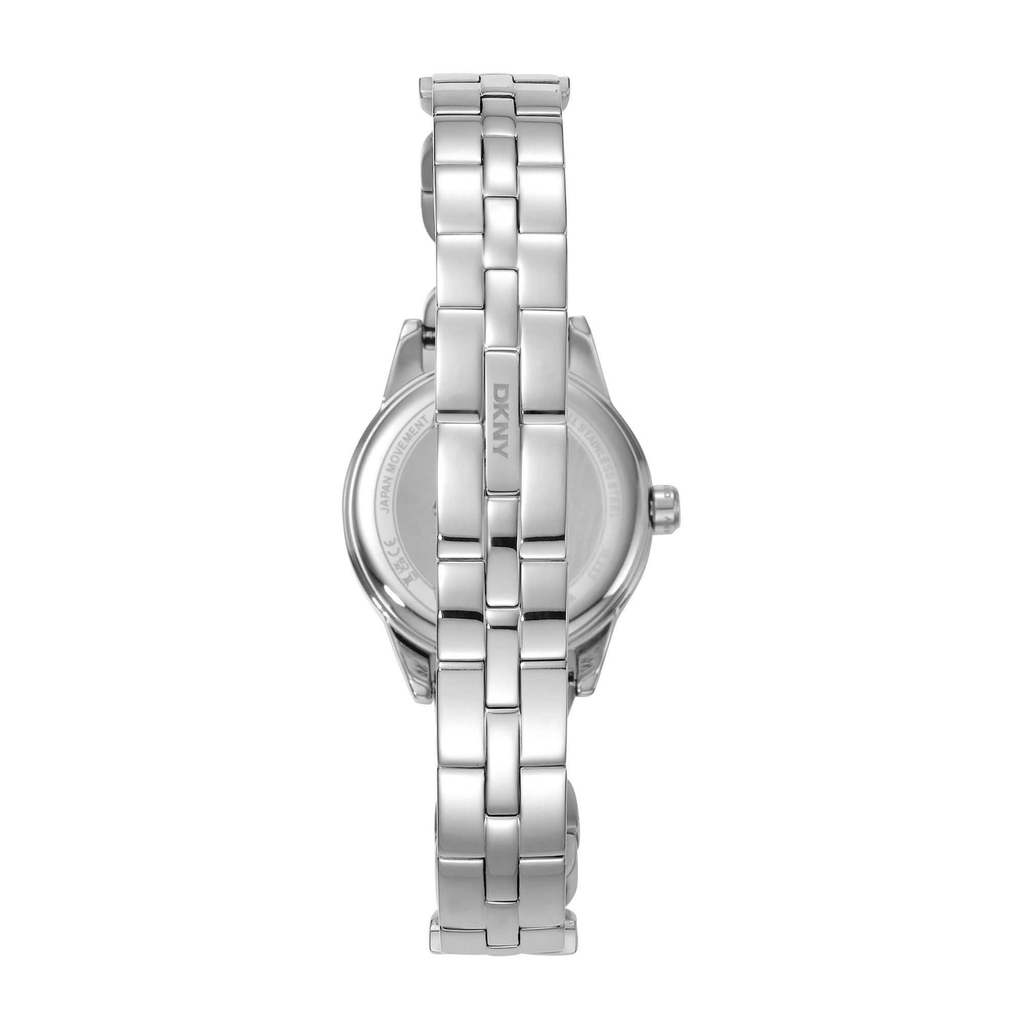 DKNY Quarzuhr Open Link Watch DK1L113M0225, Armbanduhr, Damenuhr, Edelstahlarmband, analog