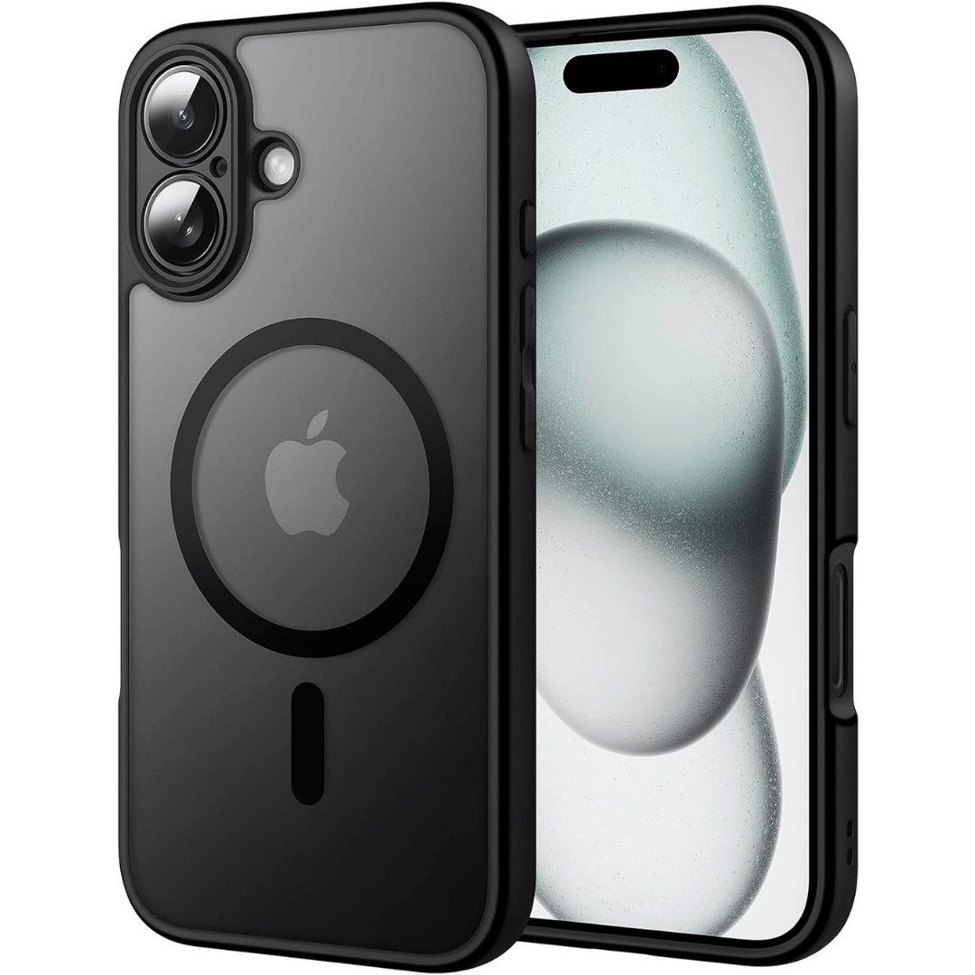 SmartUP Smartphone-Hülle für Iphone 16 Pro Max Plus Magsafe Schutz Tasche Case Cover Bumper, MagSafe