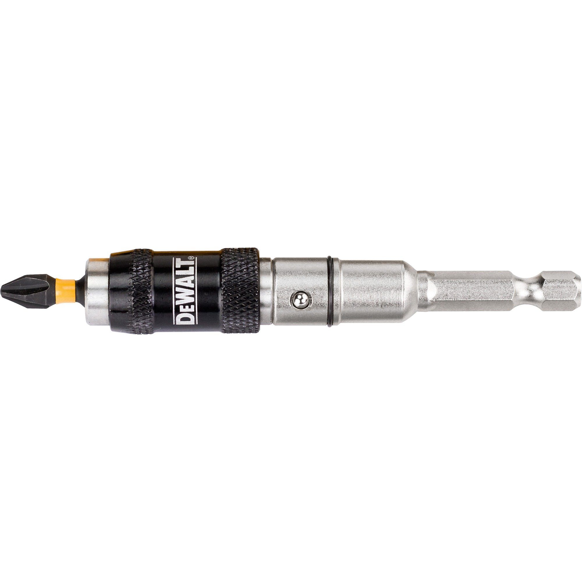 Bohrer- und Bitset DEWALT Bithalter DT7505, schwenkbar, schlagfest