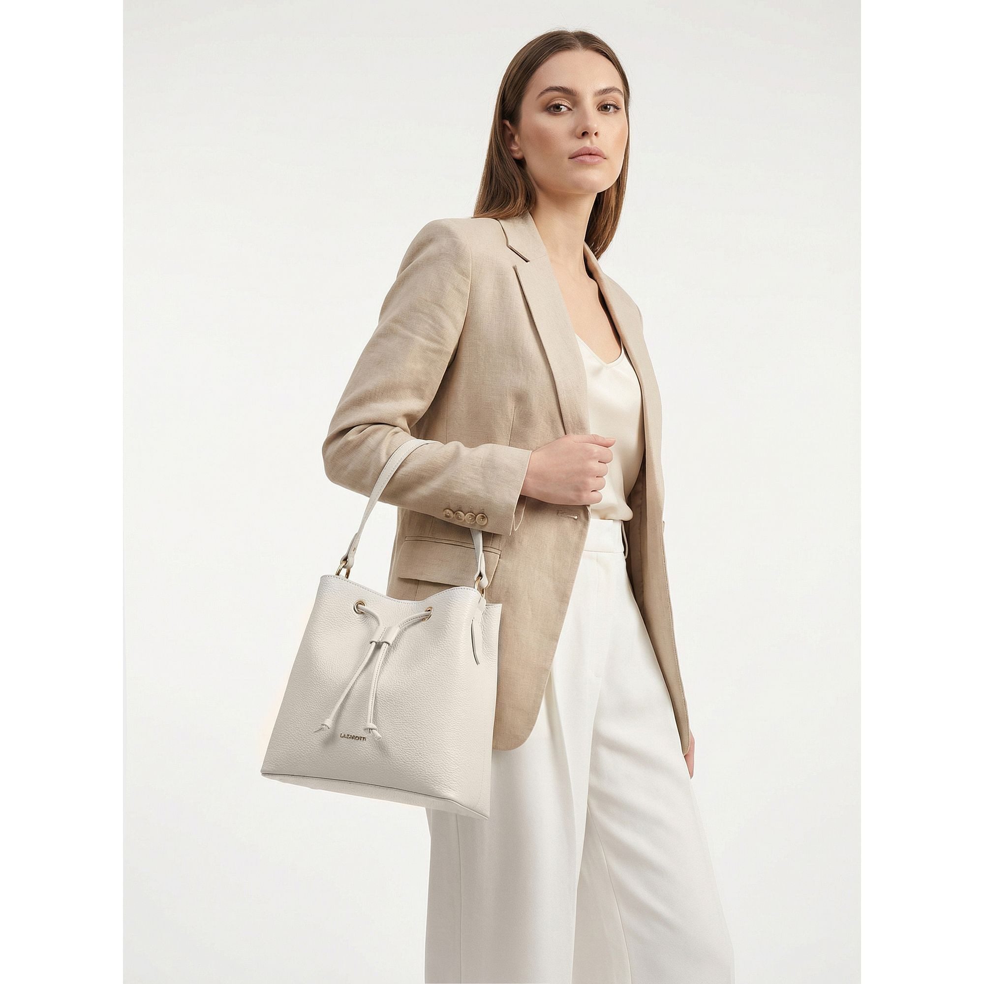 Lazarotti Beuteltasche Bologna Leather, Leder