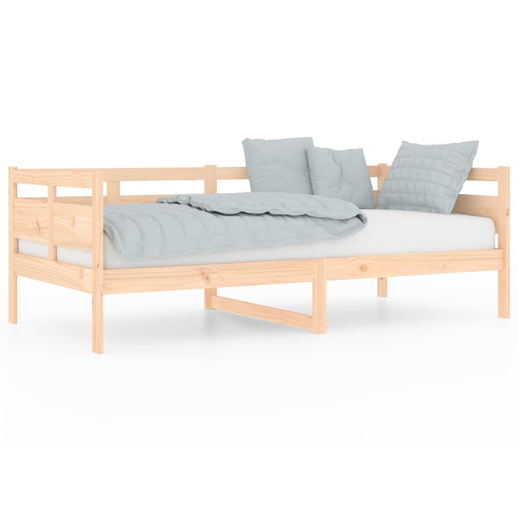 vidaXL Bett, Tagesbett Massivholz Kiefer 90x190 cm günstig online kaufen