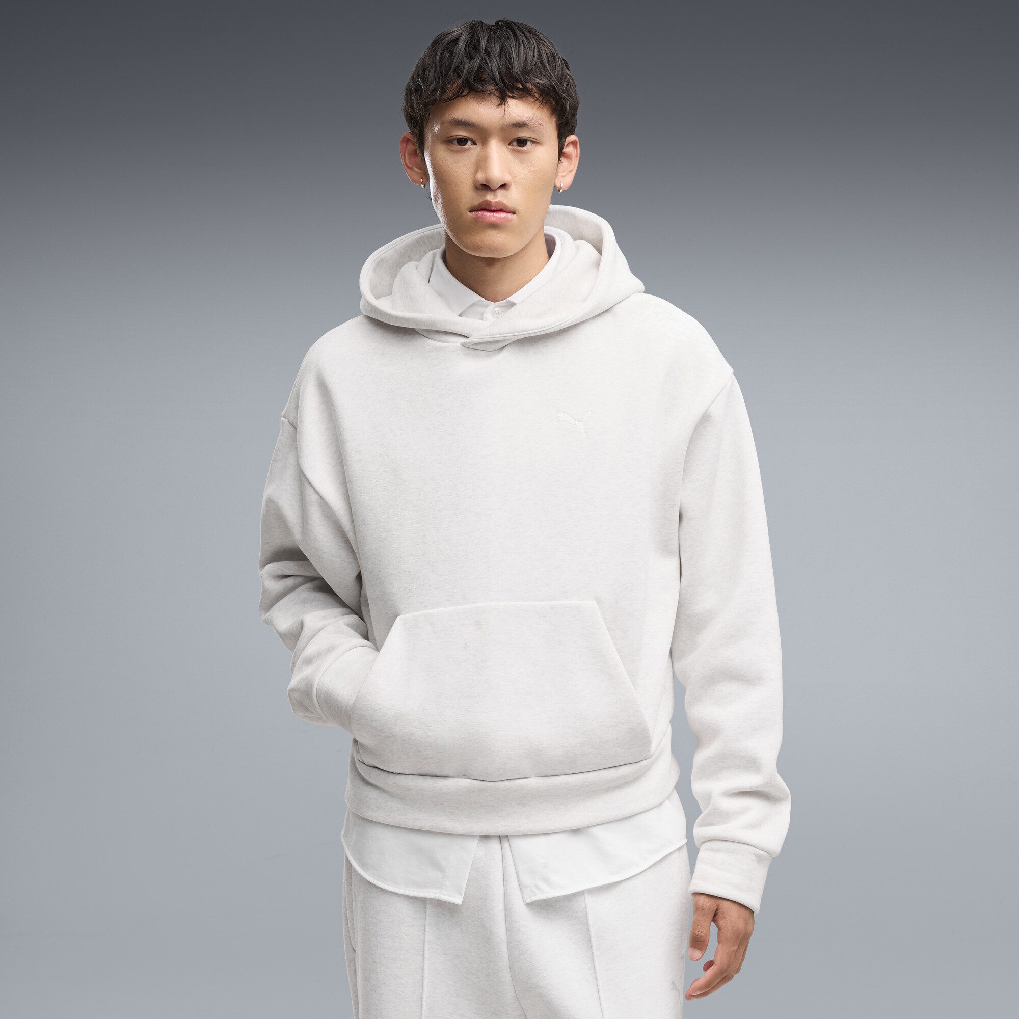 PUMA Hoodie Essentials Heavy Fleece Boxy Oversized Hoodie Herren