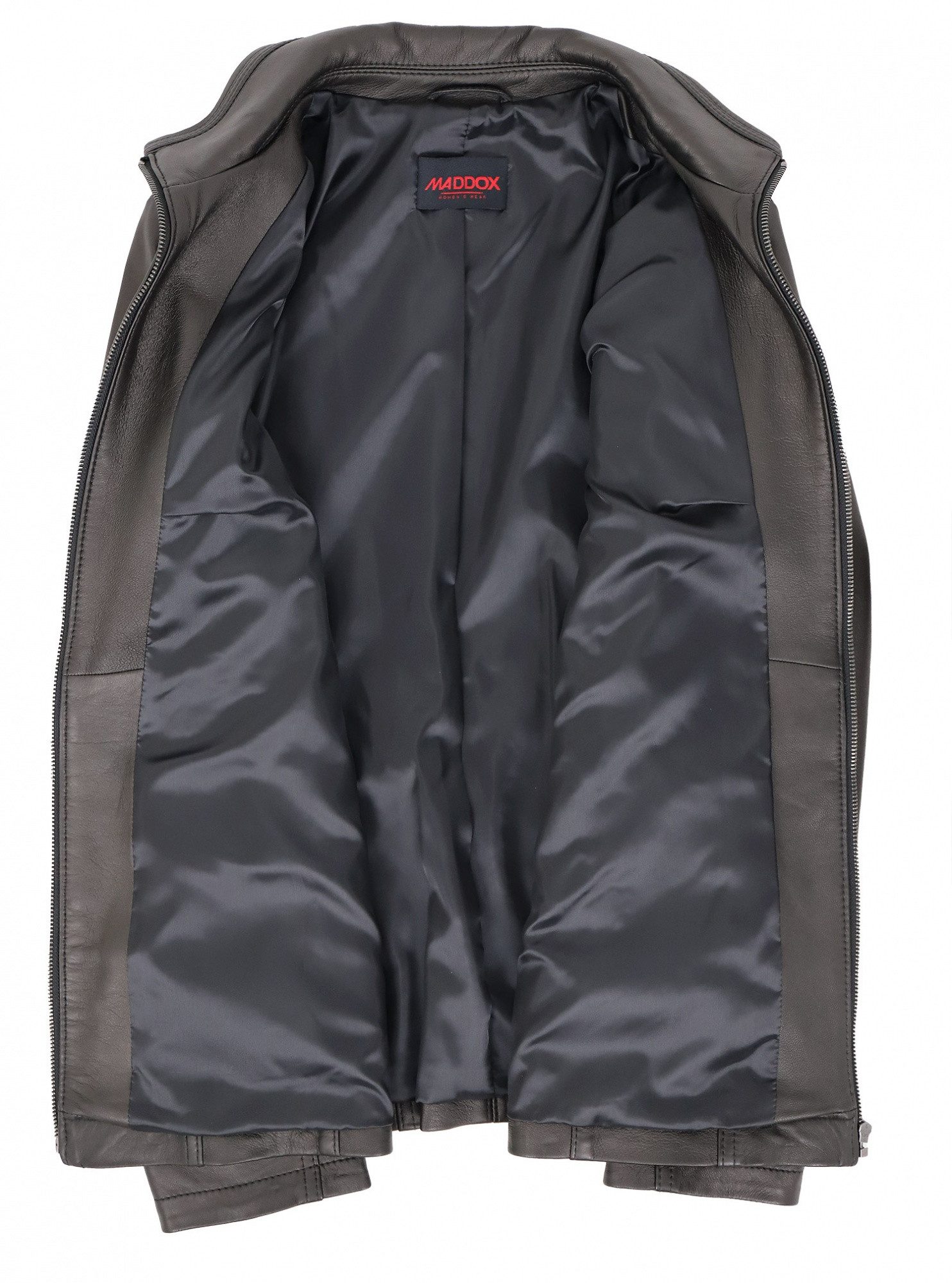 Maddox Lederjacke Line MADDOX - Damen Lederjacke Lammnappa schwarz