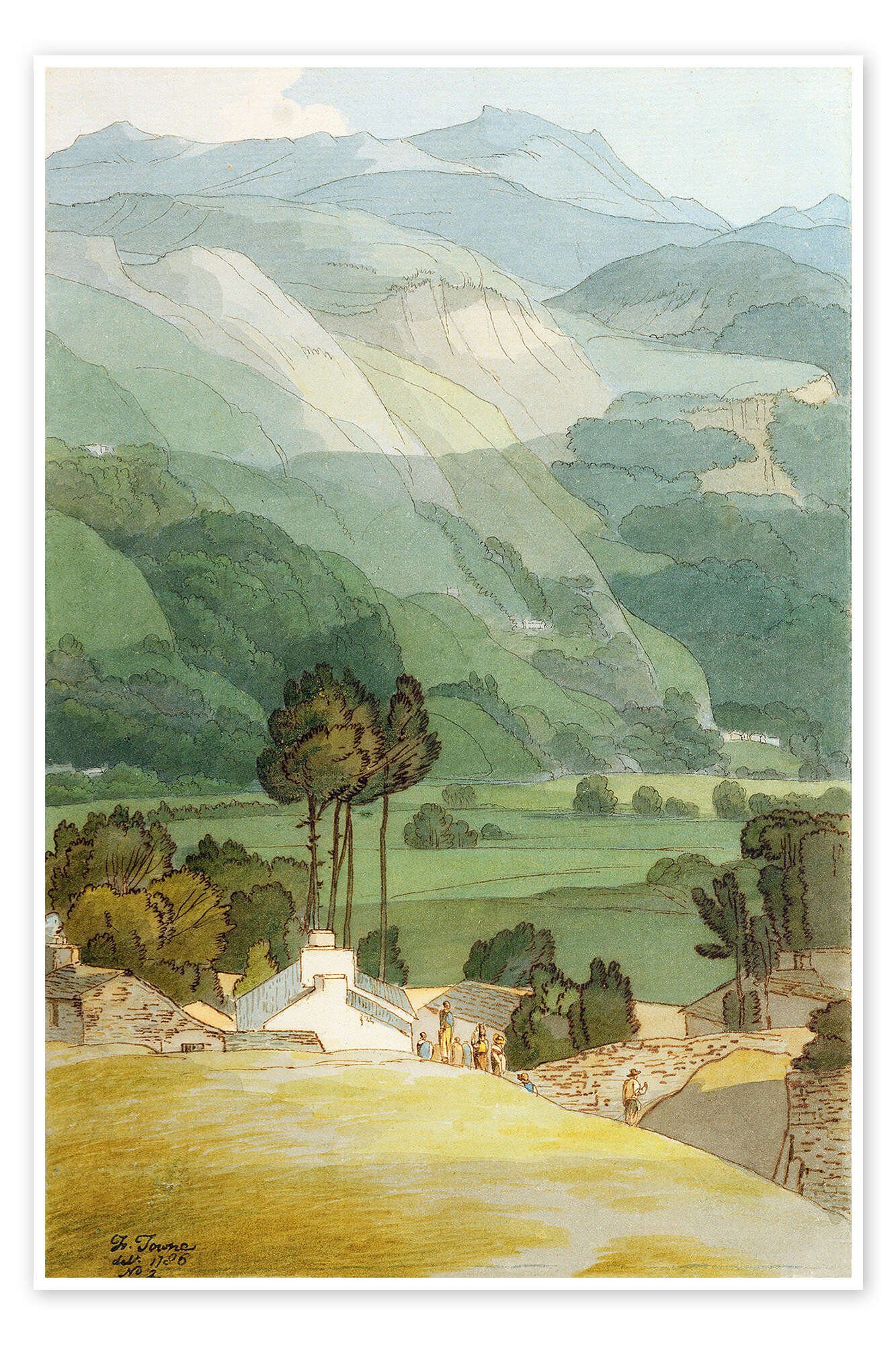 Poster Francis Towne