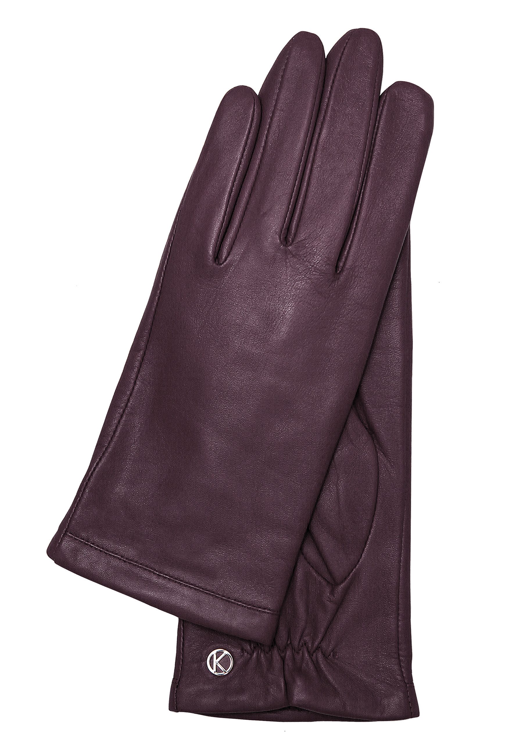 KESSLER Lederhandschuhe CHELSEA (Paar, 1-St., Handschuhe) Leather Working Group zertifiziertes Leder, kuscheliges Strickfutter