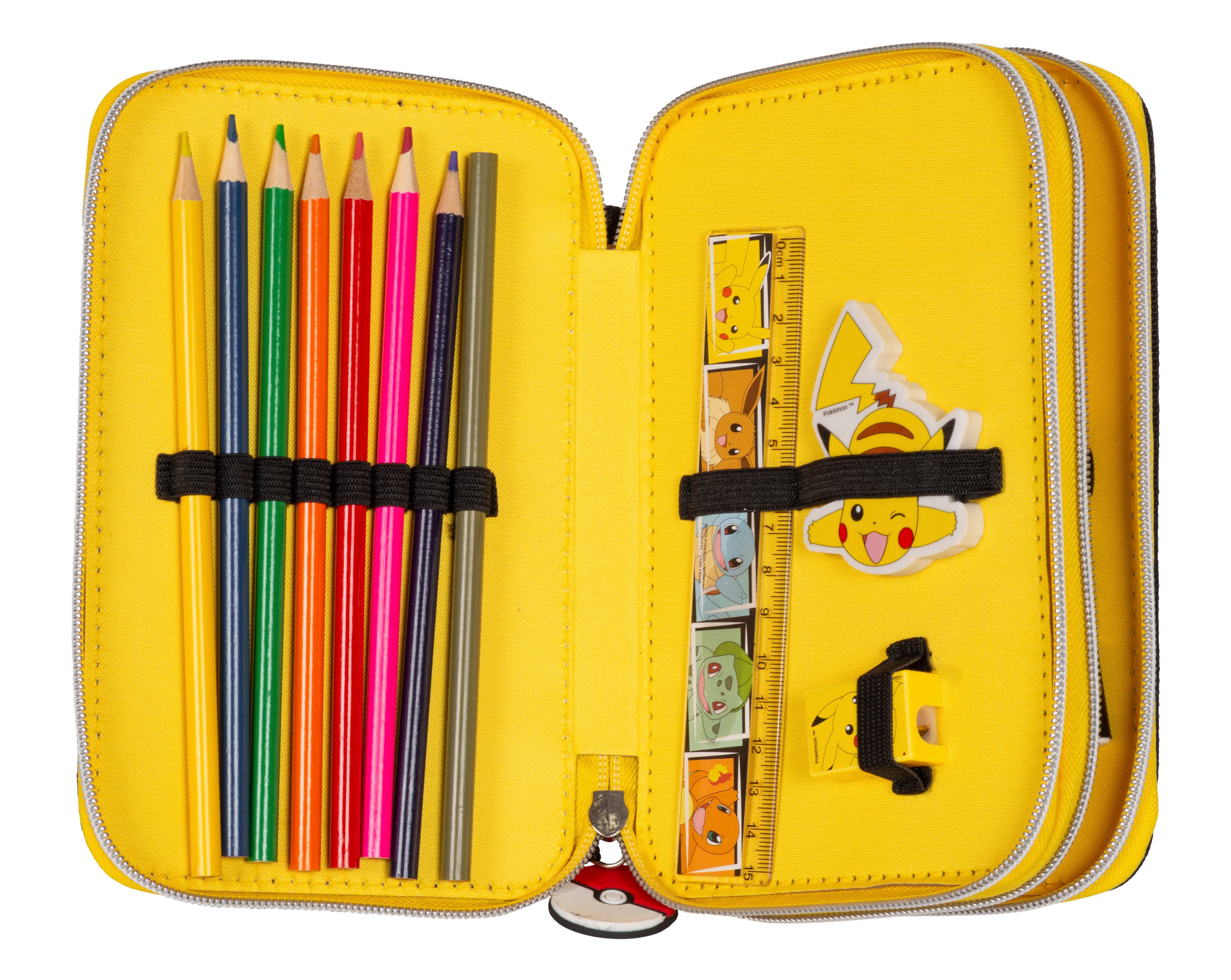 ak tronic Kuscheltier Pokémon - Federmäppchen befüllt (NEU & OVP)