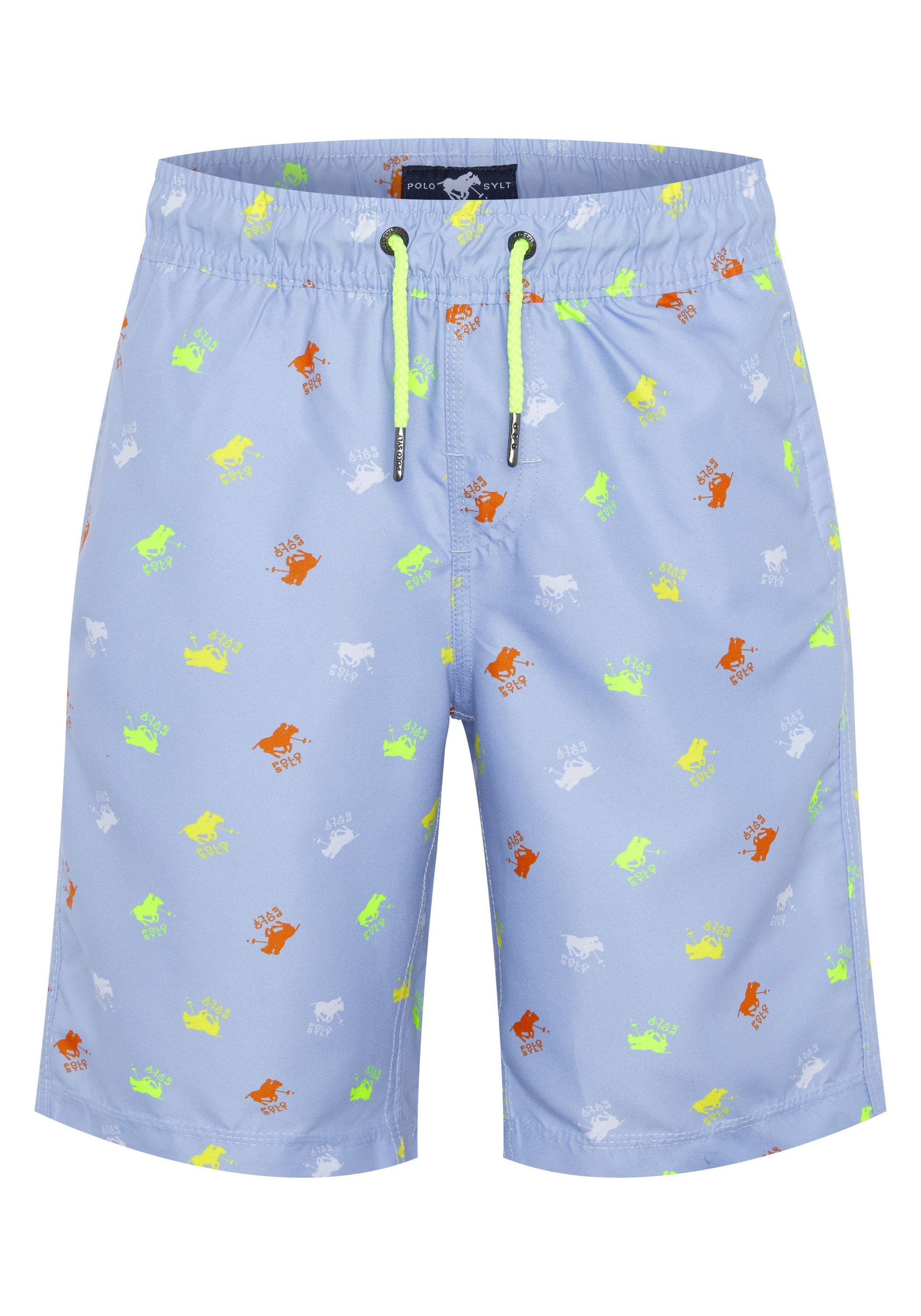 Polo Sylt Badeshorts mit Allover-Muster und günstig online kaufen