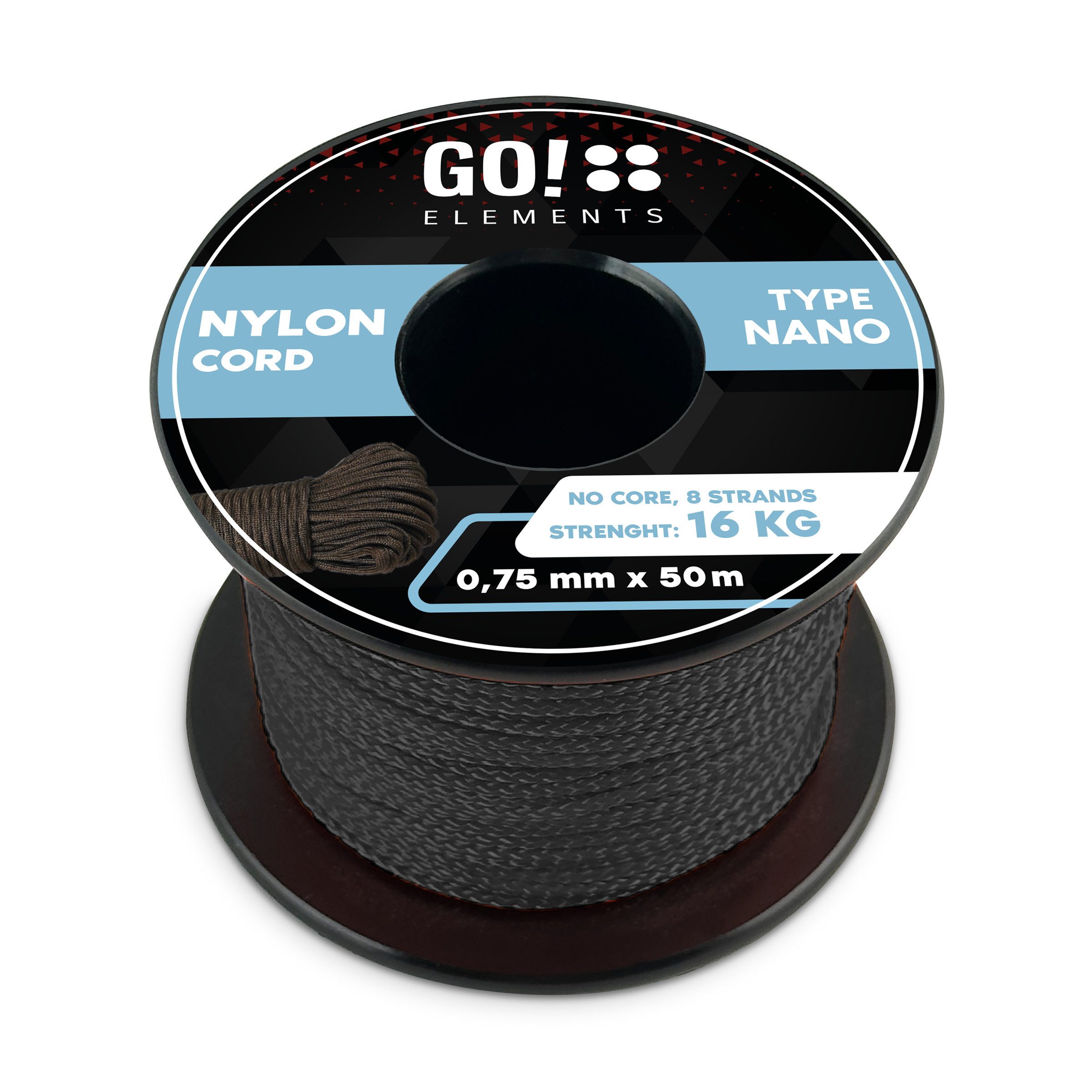 GO!elements Nano Cord - 0,75mm Seil
