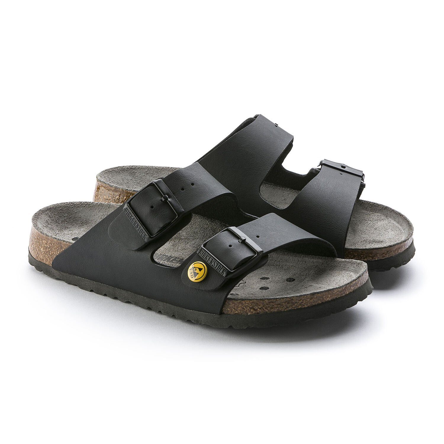 Birkenstock ARIZONA ESD Herren und Damen Sandalen mit ergonomischem Fußbett Pantolette Rutschfeste Laufsohle und verstellbare Schnallen – Für Alltag & Beruf