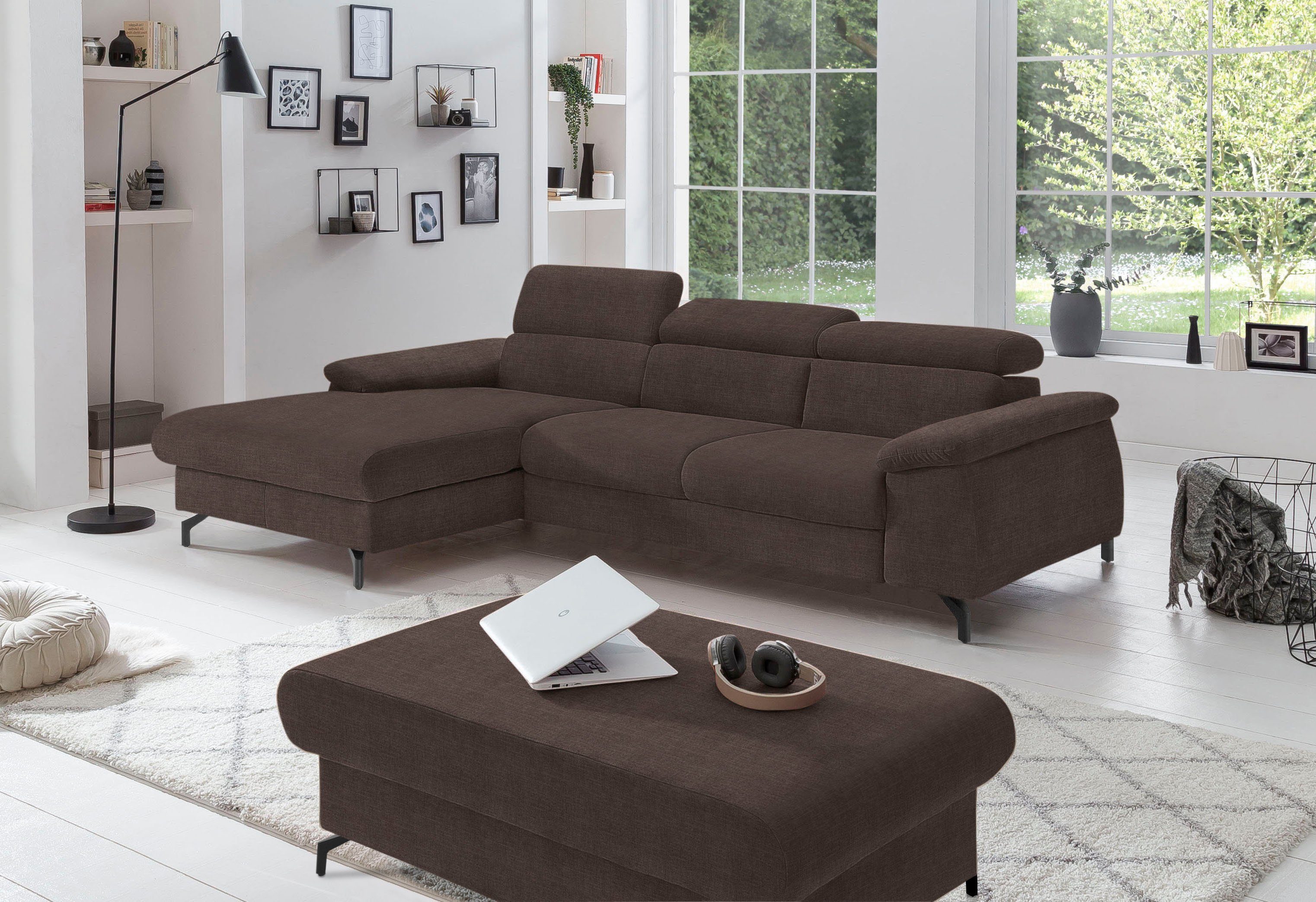 COTTA Ecksofa Kitty L-Form, B: 242 günstig online kaufen