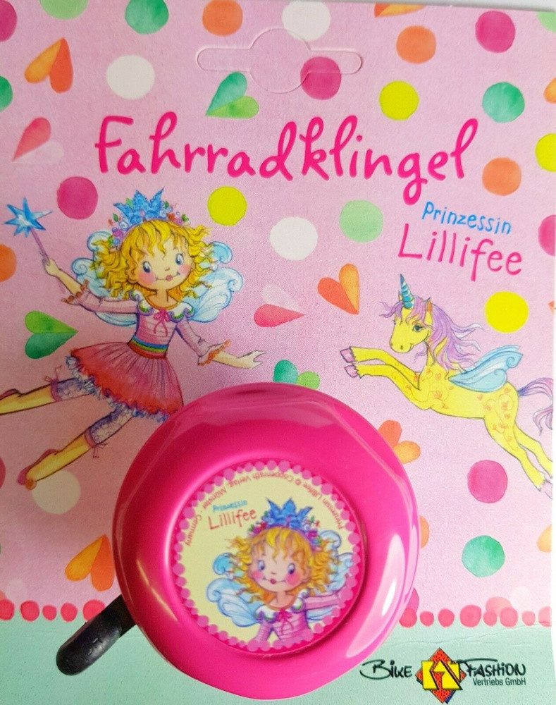 Bike Fashion Fahrradklingel ♫♫ Kinder Klingel / Glocke "Lillifee", pink♫♫