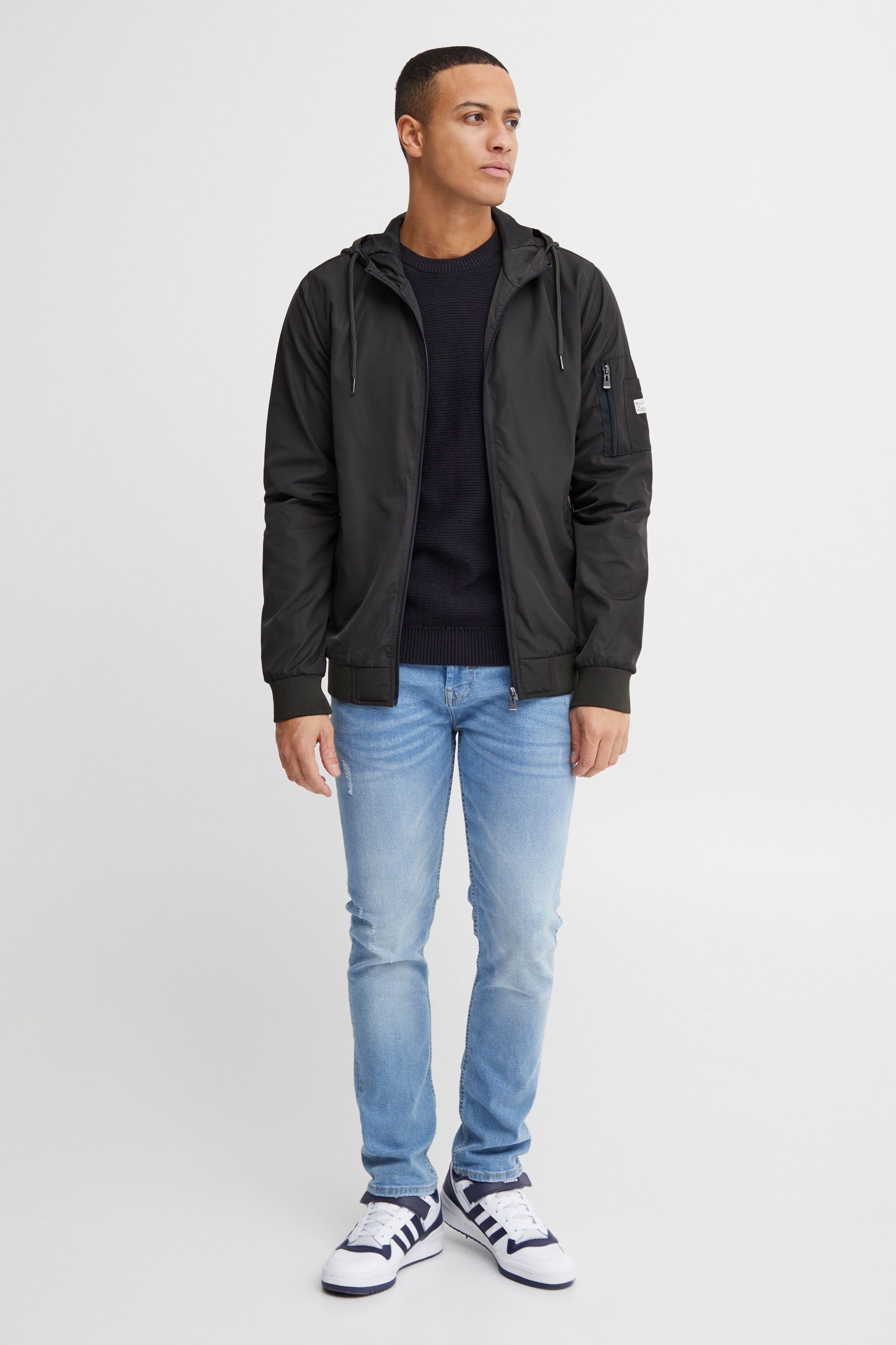 Blend Windbreaker BHRazy (1-St) Lässige Übergangsjacke mit praktischen Reißverschlusstaschen