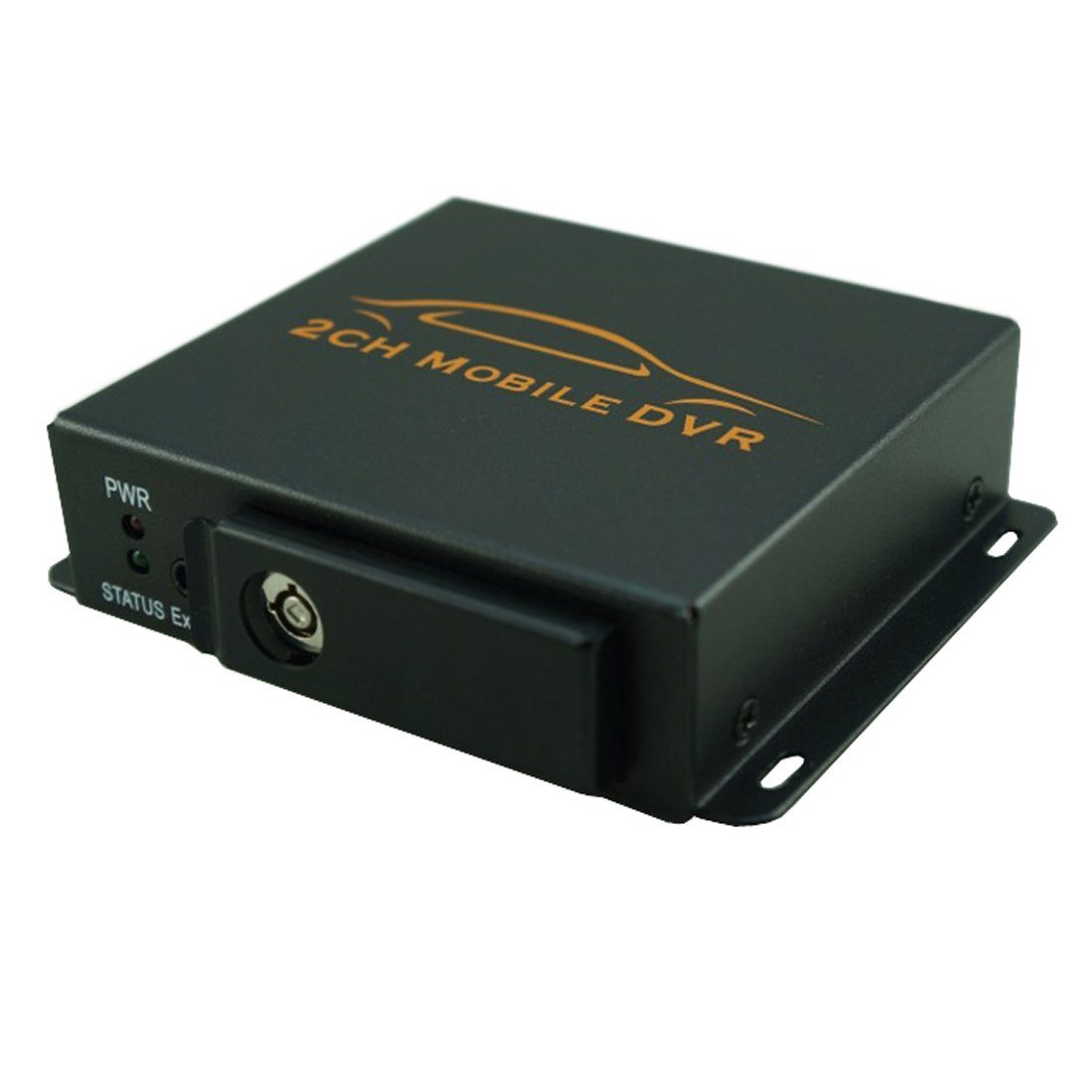 Bolwins Q57D Fahrzeug DVR Rekorder 2 Kanal für LKW Wohnmobil Bus SD Aufnahme Digitales Aufnahmegerät (2-Kanal DVR mit SD-Aufnahme bis 128GB und Alarmfunktion)