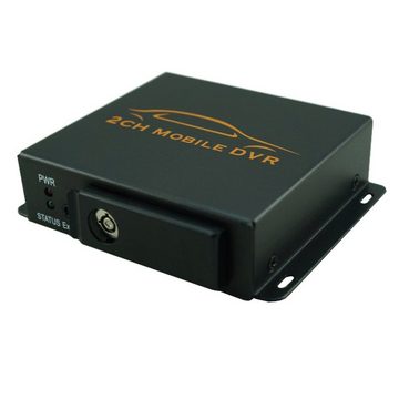 Bolwins Q57D 2 Channel DVR digital TF Video Rekorder Adapter Überwachungskamer Digitales Aufnahmegerät