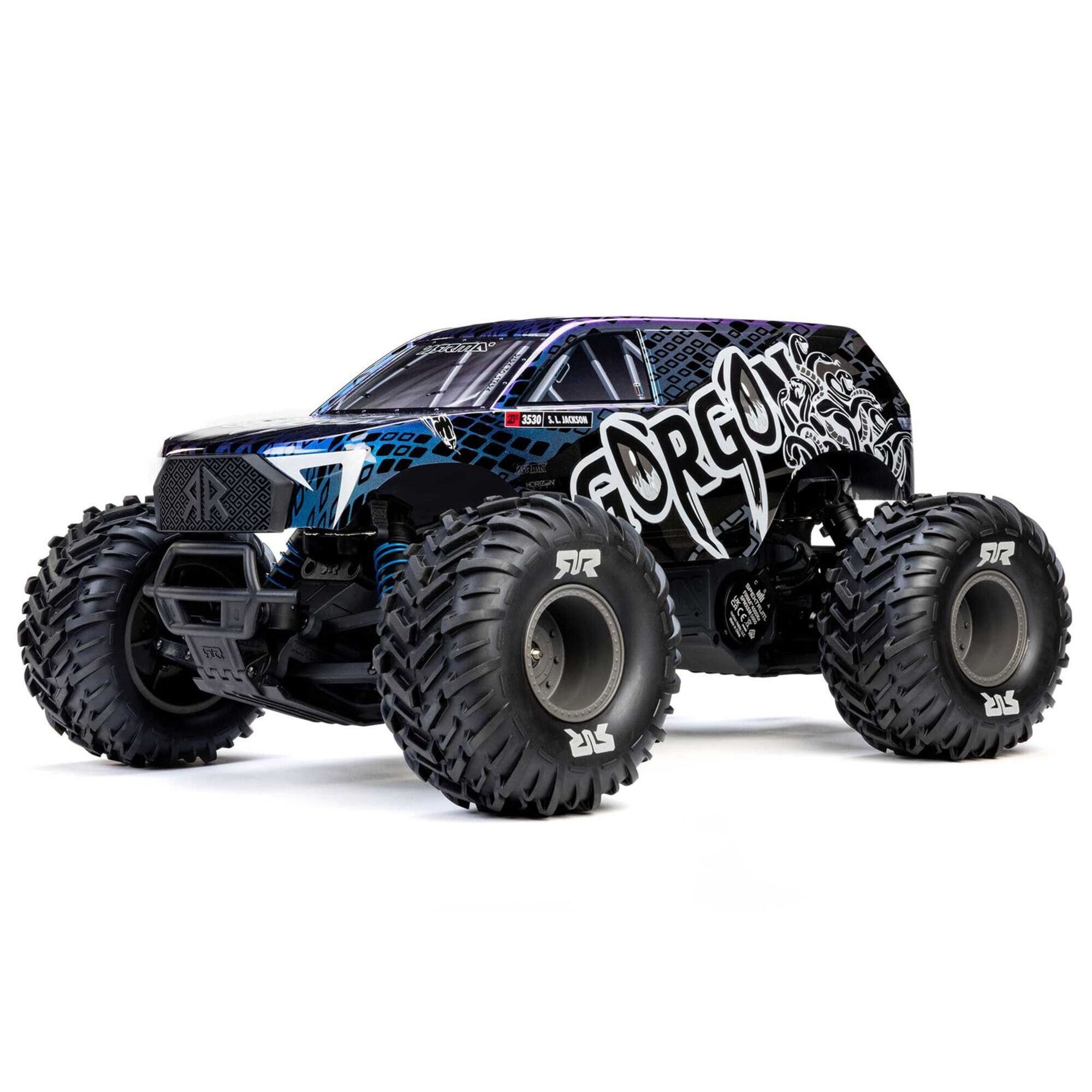 Arrma RC-Buggy ARRMA GORGON 223S Brushless Monster Truck 1:10 RTR 2WD Blau