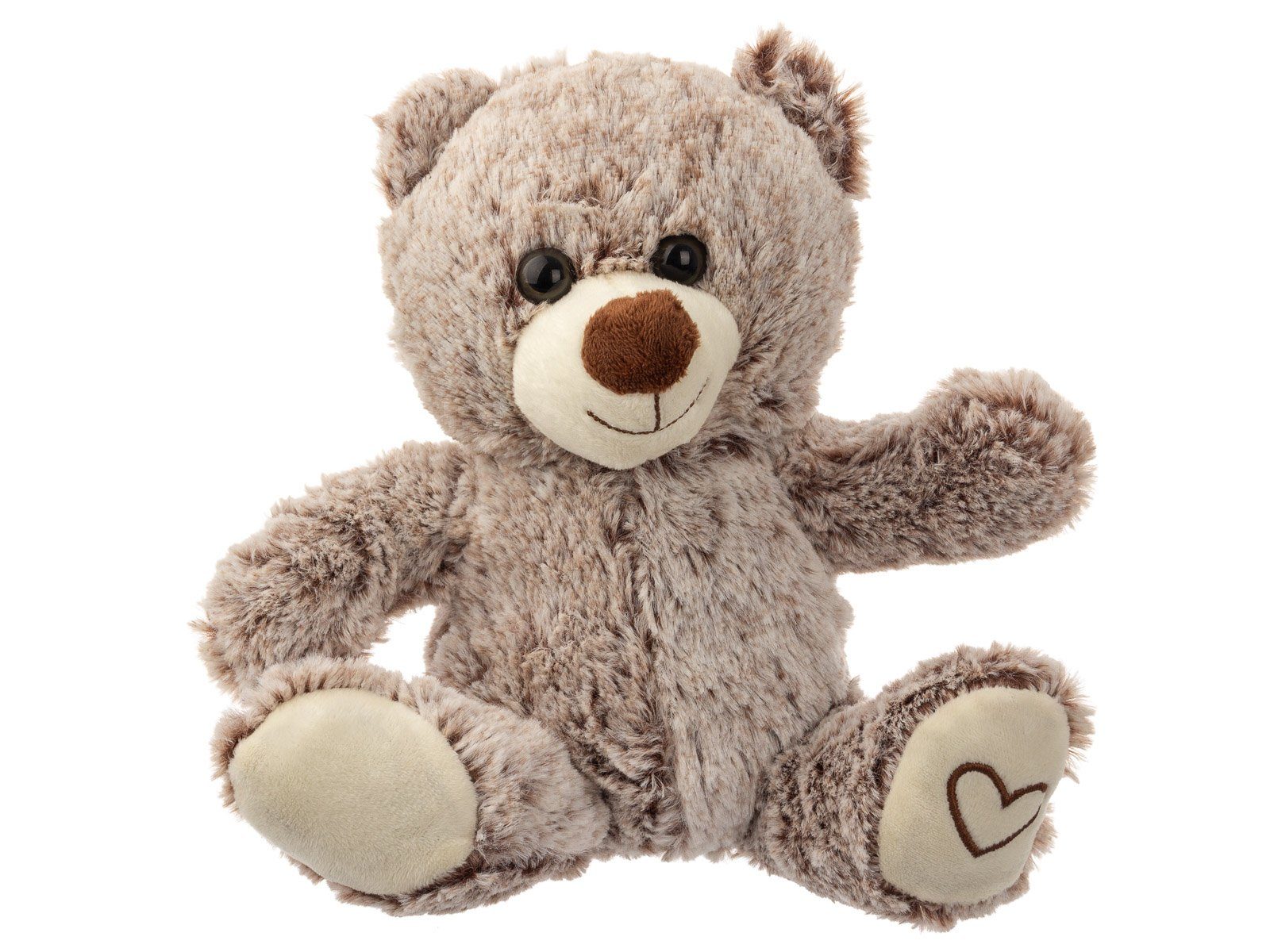 Mel-O-Design Kuscheltier 1281 Plüschbär beige & braun (1-St), ca. 24 cm