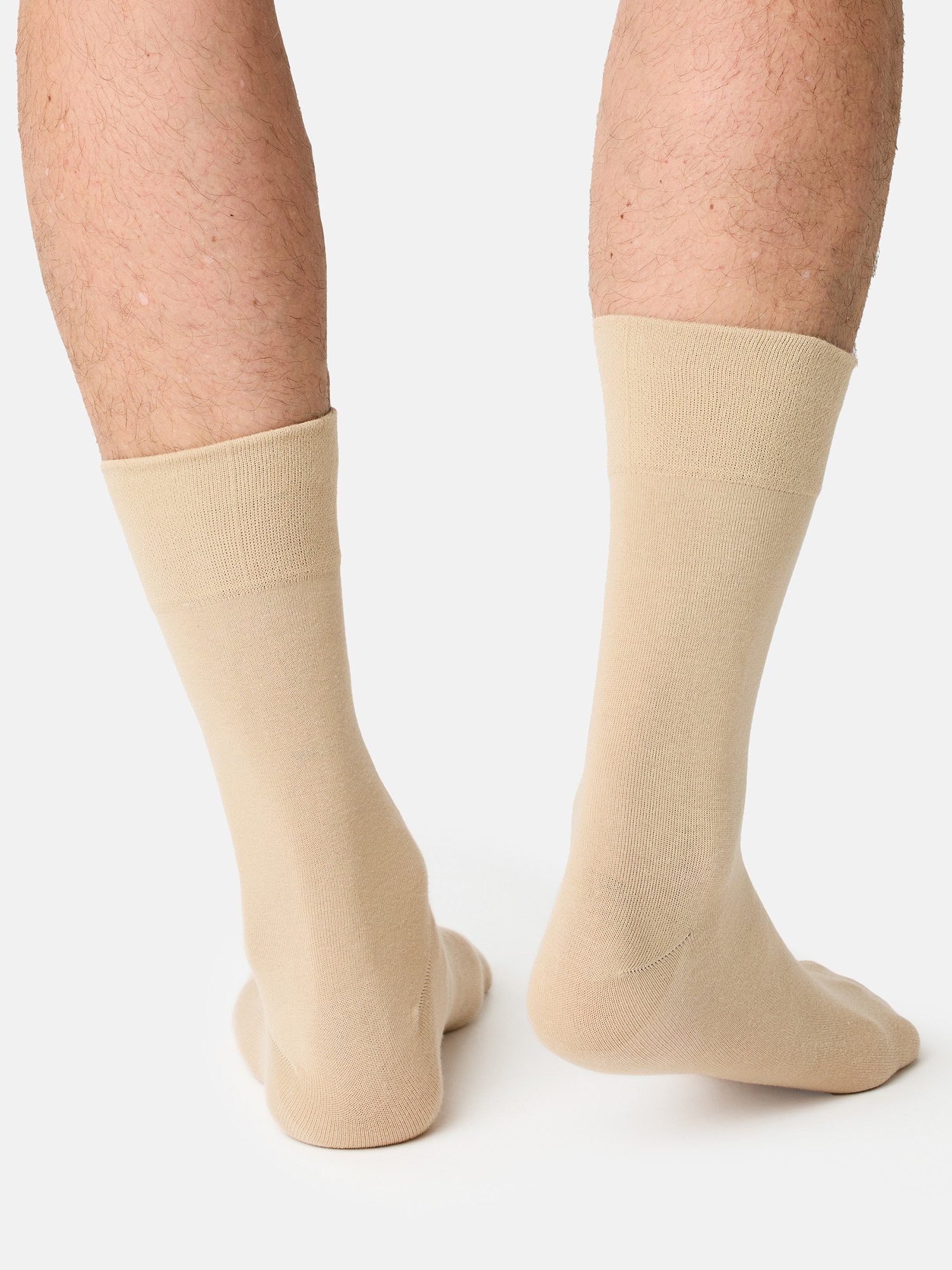 Basicsocken Nur Socken uni Komfort günstig Der leinen (7-Paar)