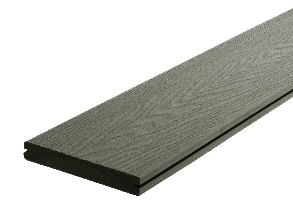 Belladoor Terrassendielen Terrassendiele WPC Comfy Hellgrau Massivprofil, BxL: je 14.5x300 cm, 20 mm Stärke