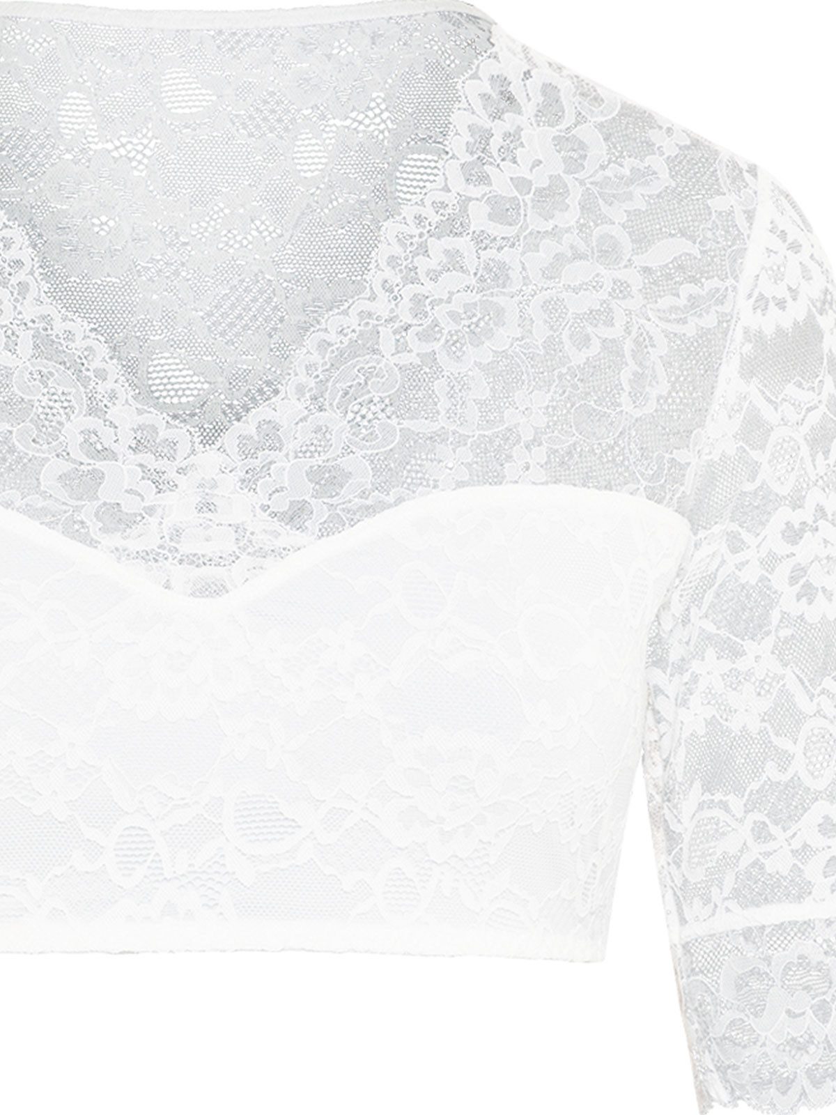 Susa Dirndlbluse Dirndlbluse halbarm Wiesn-Zauber (Stück, 1-tlg) -