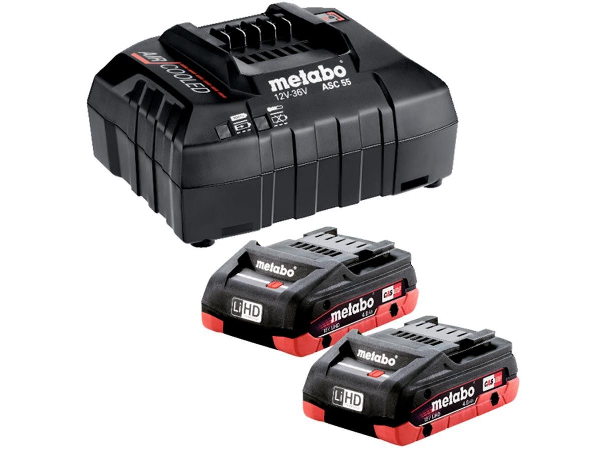 metabo 685163000 Akku-Set (3 St), Patentierte "AIR COOLED"-Ladetechnologie