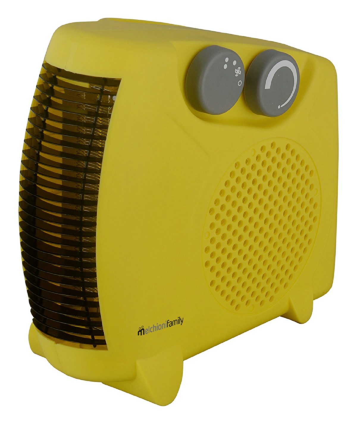 Melchioni Heizlüfter Heizlüfter HOTTY PLUS Mit 1000W/2000W Heizstufen und Kaltluftfunktion