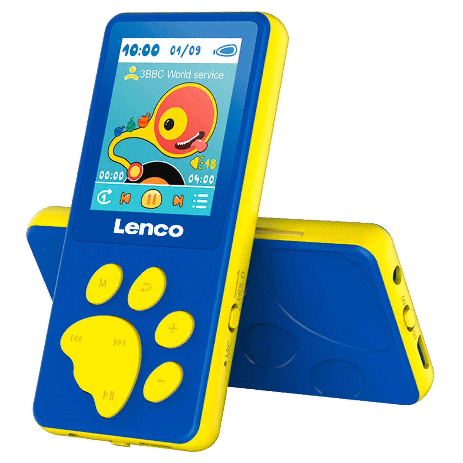 Lenco Xemio-560 MP3-Player MP4-Player (128 GB), 1,8\'\' (4,5 cm) TFT  LCD-Bildschirm