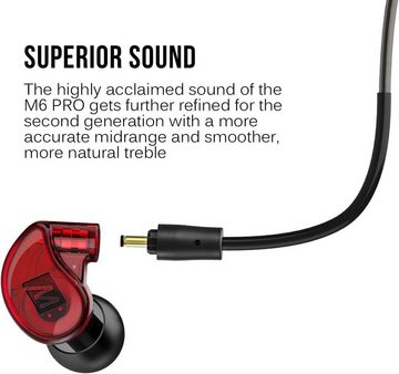 MEEaudio M6 PRO mit Mikrofon Geräuschunterdrückung In-Ear-Kopfhörer