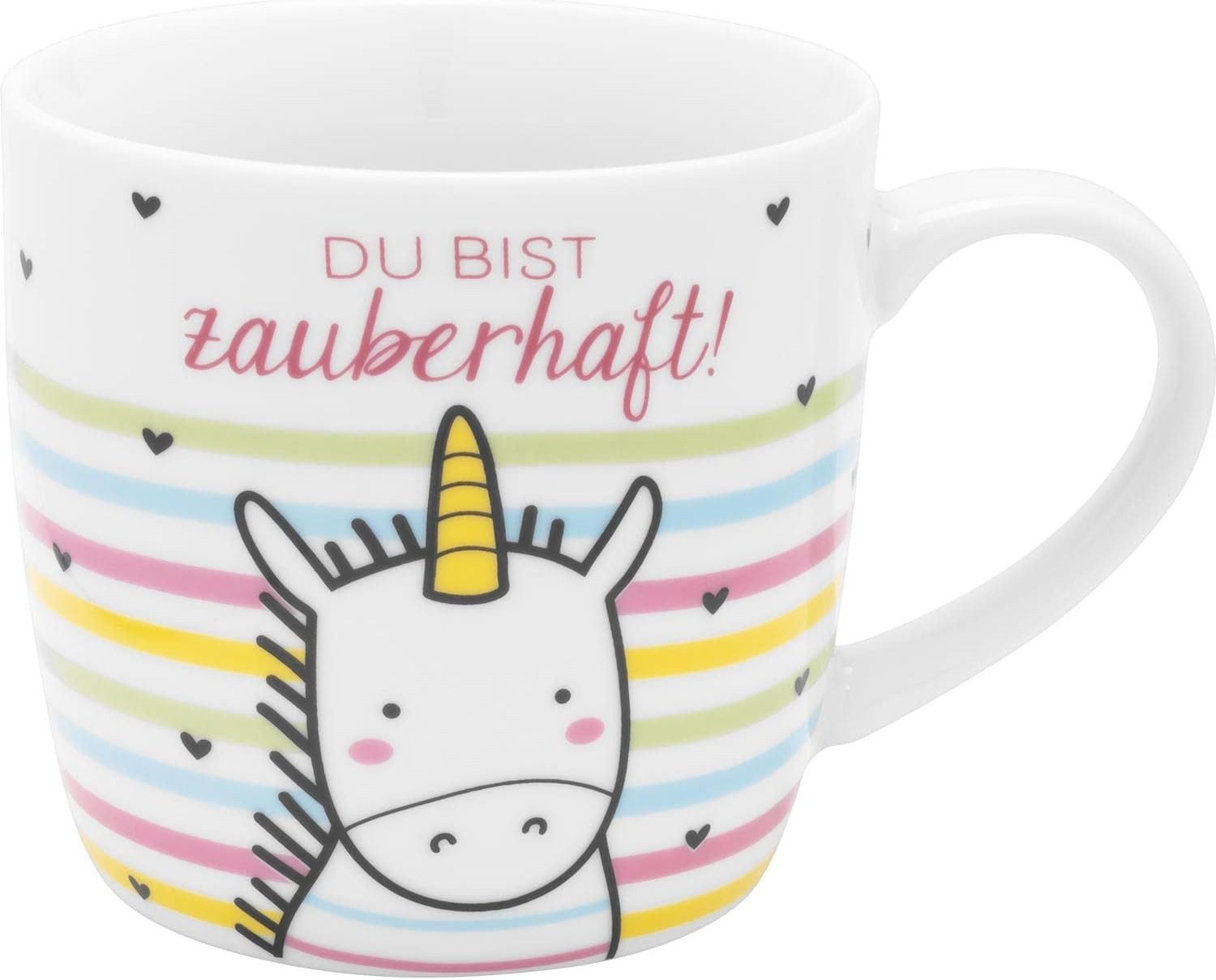 Sheepworld Tasse Tasse Becher Milch Kakaotasse Sheepworld Geschenk Kinder GRUSS &CO, Material: Porzellan