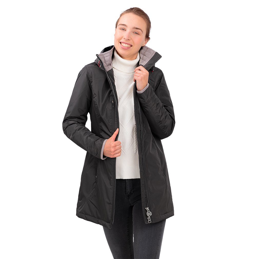 Knuffelwuff Outdoorjacke leichte Übergangsjacke Fairfield mit Rückentasche