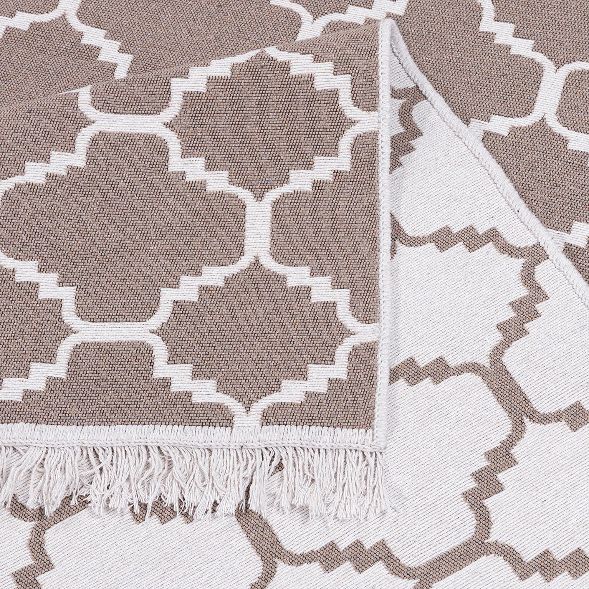 Wohnzimmer Teppich Flur Morocco-Beige-Weiß Teppich, Teppich Jimri, Läufer, Läufer, Teppich Kelim,
