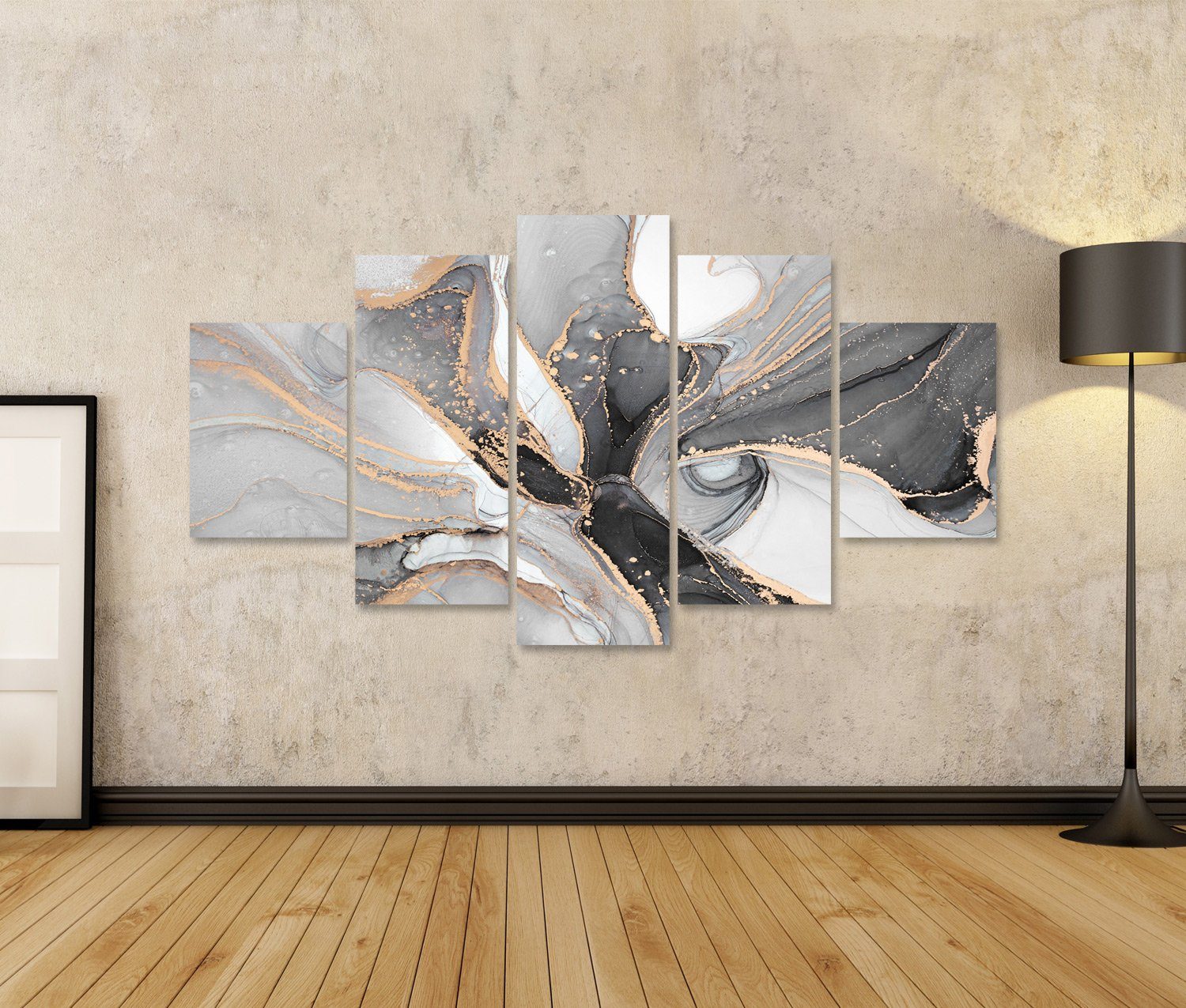 islandburner Leinwandbild Bild auf Leinwand Hochauflösende Luxus Abstrakte günstig online kaufen