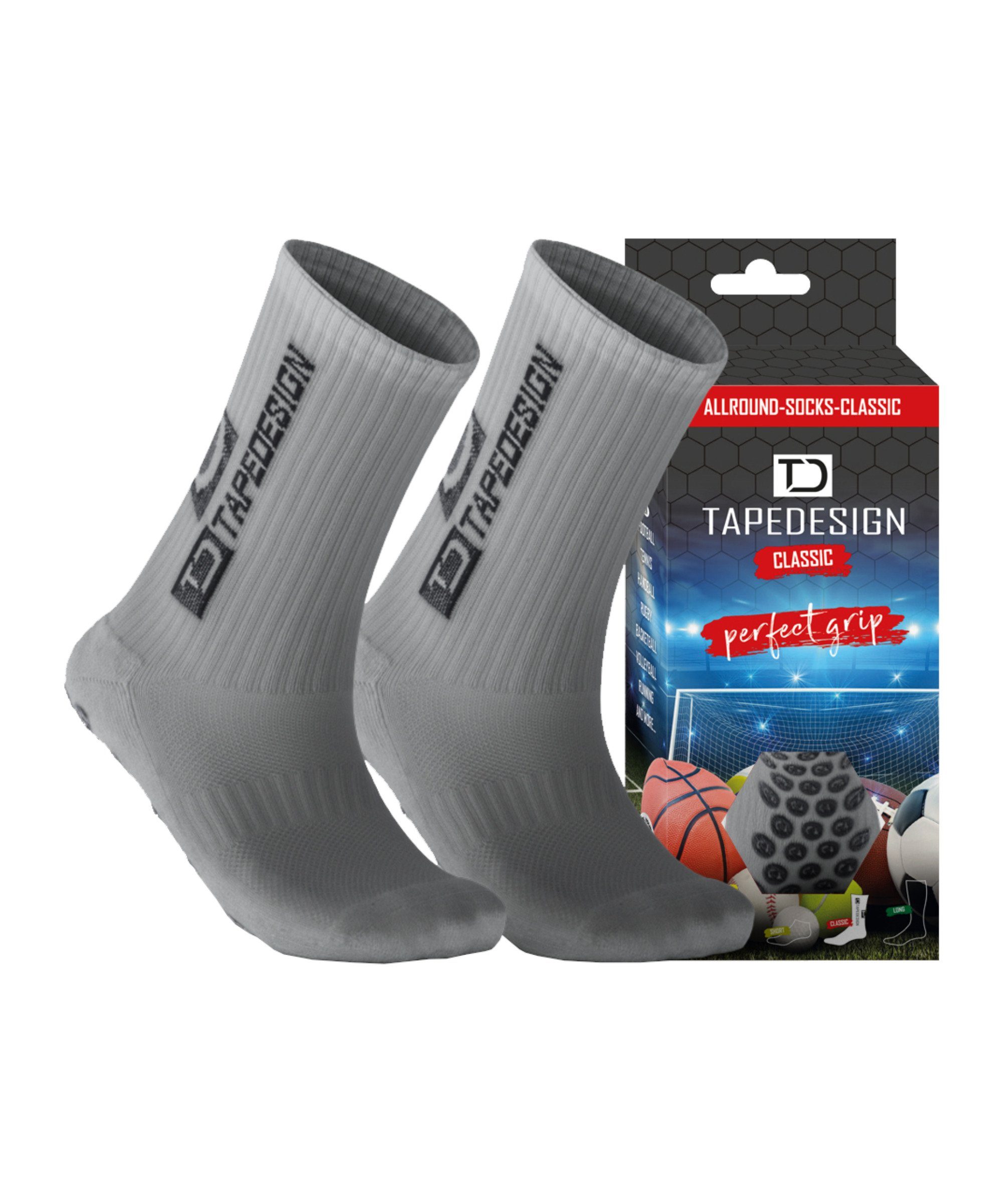 Tapedesign Sportsocken Tapedesign Gripsocks Socken Sportsocken günstig online kaufen