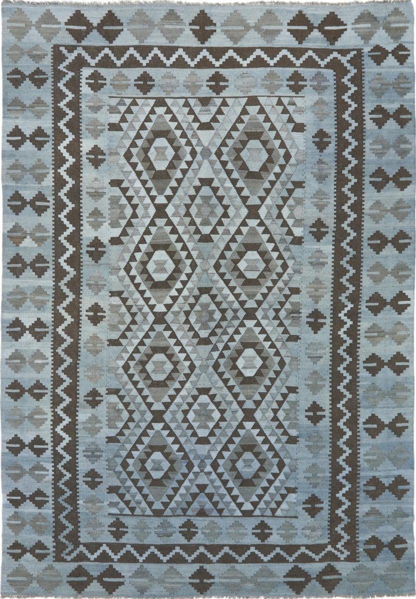rechteckig, Handgewebter 261x377 Orientteppich Afghan 3 Moderner, Höhe: Kelim Trading, mm Heritage Limited Nain