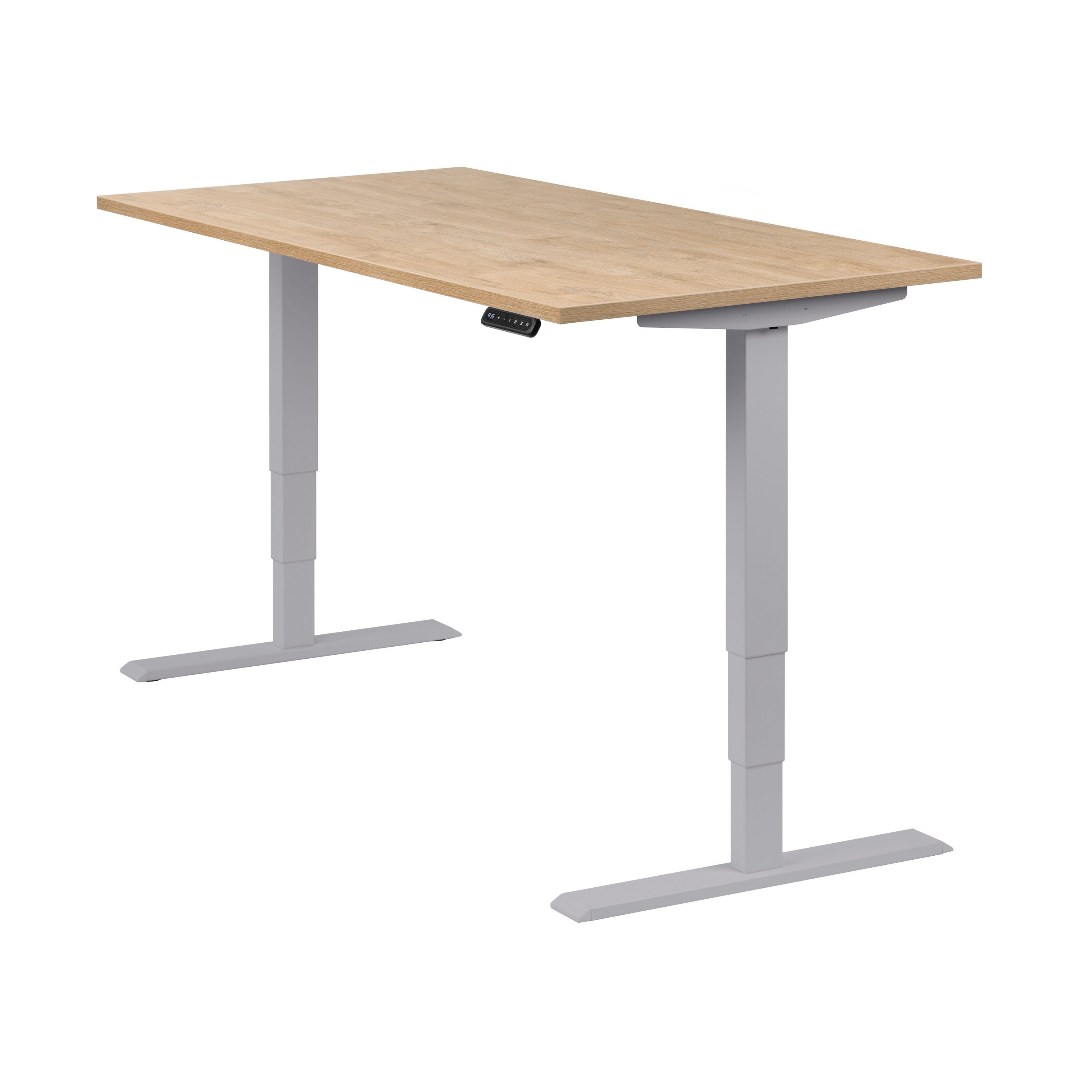 boho office® Schreibtisch Homedesk, Silber elektrisch günstig online kaufen