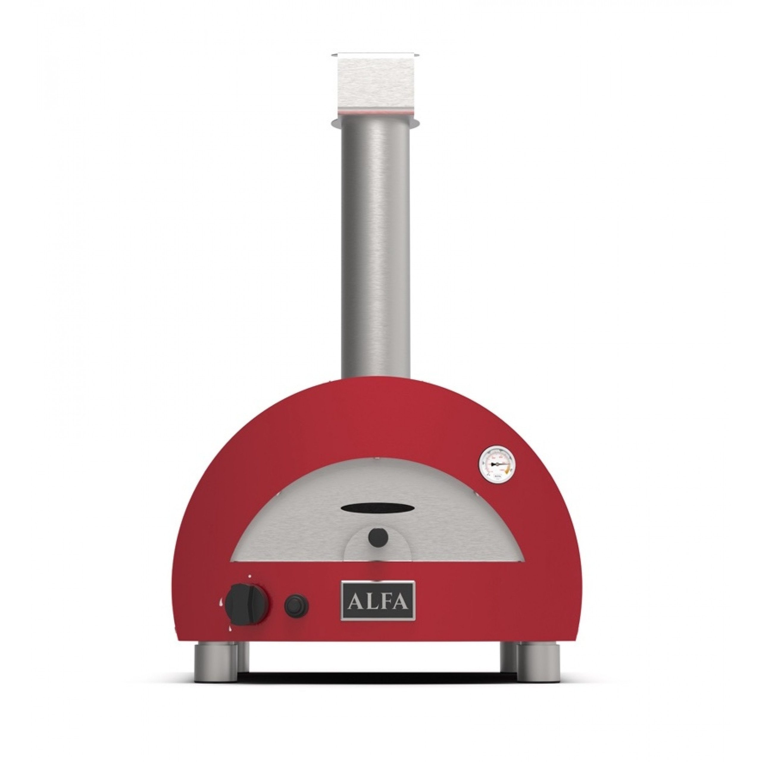 Alfa Forni Pizzaofen Alfa Forni Tragbarer Gas Pizzaofen Moderno Portable Rot - Backt 1