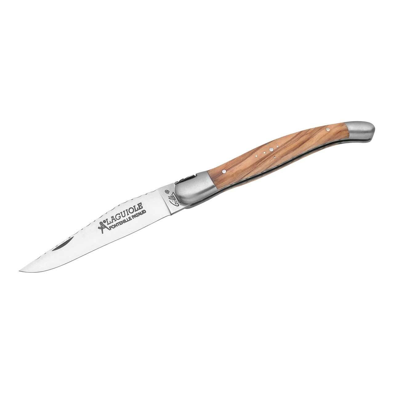 Fontenille Pataud Taschenmesser Fontenille Pataud LAGUIOLE TRADITIONAL, Olivenholz
