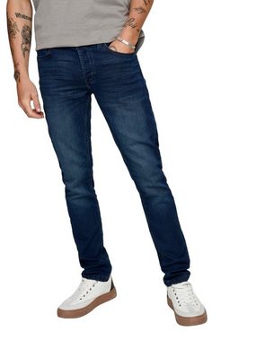 ONLY & SONS Slim-fit-Jeans ONSLOOM JOG DK BLUE PK 0431 mit Stretch