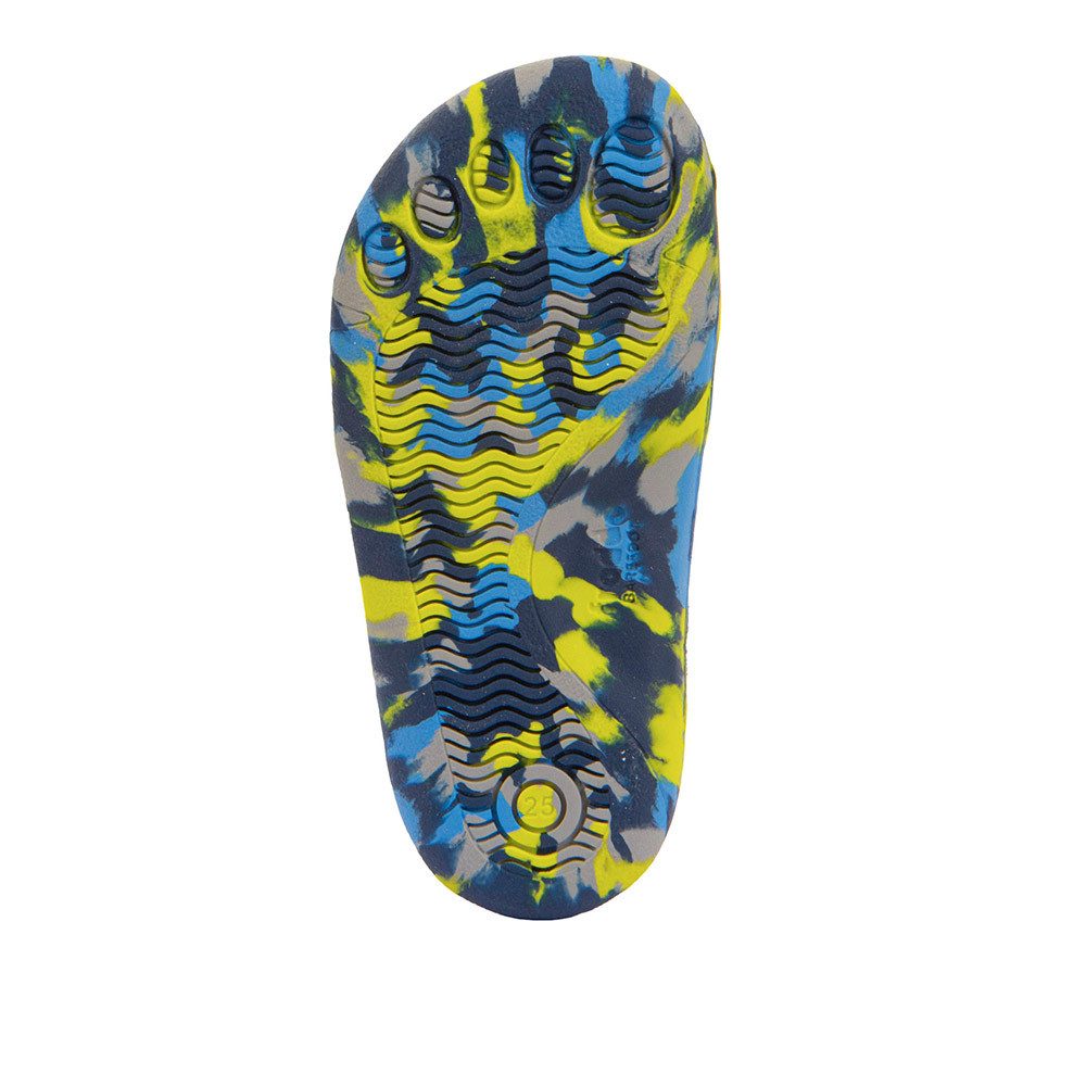 froddo® BAREFOOT BAZE Barfußschuh Klettschuh, Sneaker, Freizeitschuh mit bunter Laufsohle