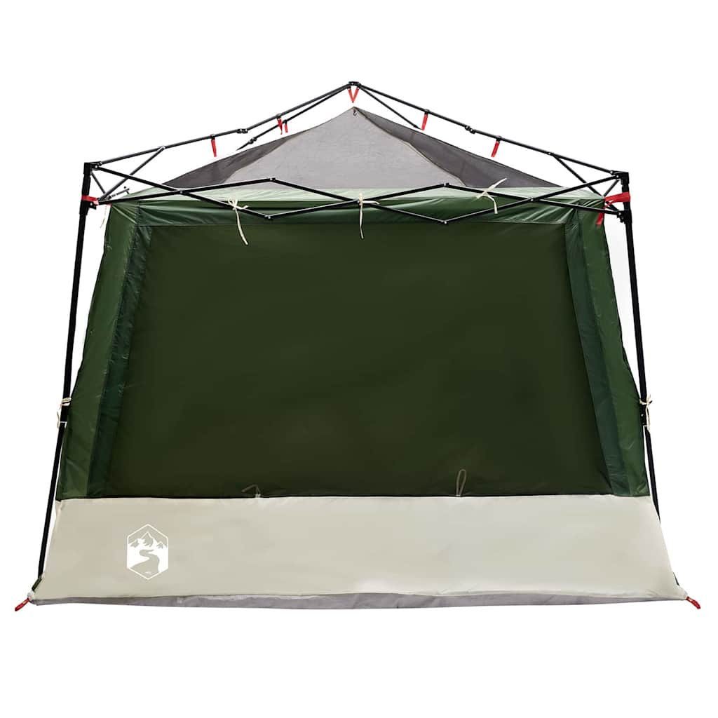 furnicato Innenzelt Outdoor-Inner-Zelt 291x291x240 cm Grün, (1 tlg), Campingzelt mit E-Port, Netzinnensetup, 6 Fenstern und 2 Türen