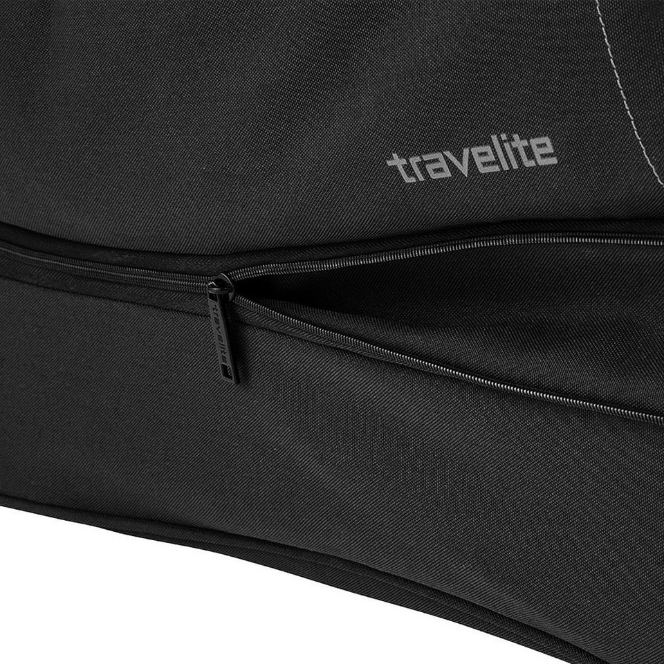 travelite Reisetasche Basics faltbare Rollen Reisetasche Falttasche Duffel  Trolley