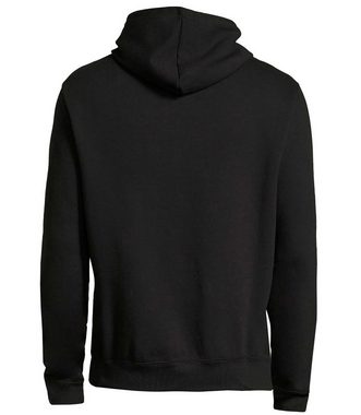 MyDesign24 Hoodie Kinder Sweatshirt mit Kapuze - Yin Yang Katzen Kapuzensweater mit Aufdruck, schwarz, i112