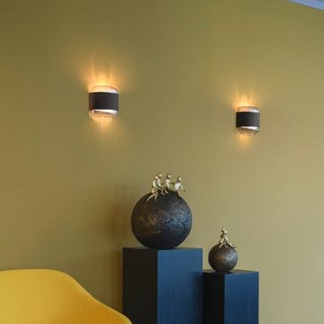 SLV Spiegelleuchte Wandleuchte Pantilo Rope in Silber G9, keine Angabe, Leuchtmittel enthalten: Nein, warmweiss, Badezimmerlampen, Badleuchte, Lampen für das Badezimmer